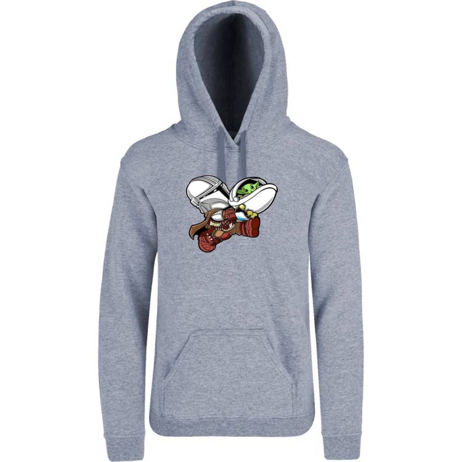 Sudadera Hoodie Cuyo Virtuoso Mandalorian Grogu Baby Yoda 033