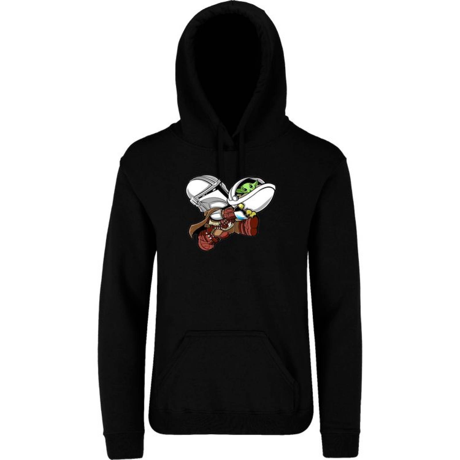 Sudadera Hoodie Cuyo Virtuoso Mandalorian Grogu Baby Yoda 033