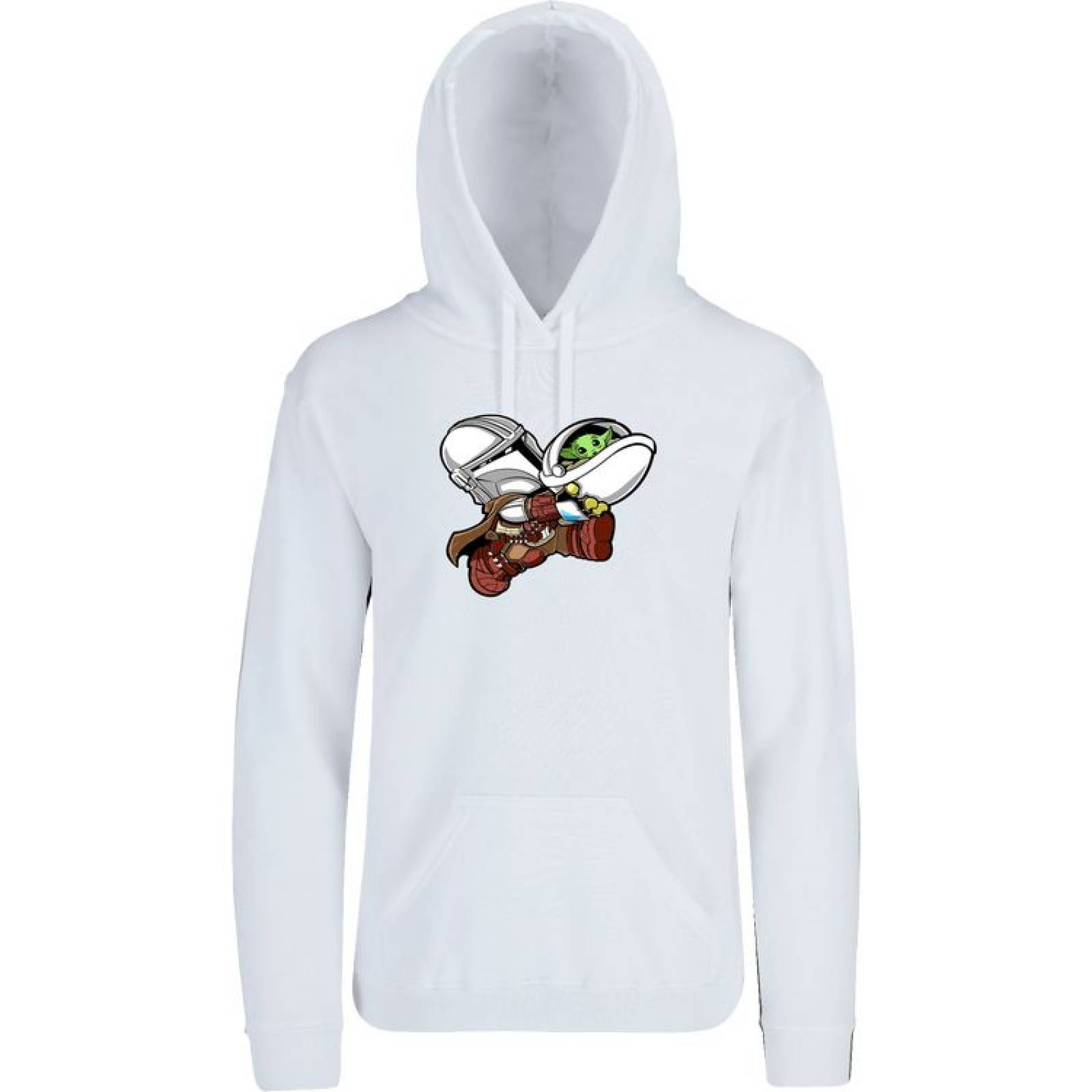 Sudadera Hoodie Cuyo Virtuoso Mandalorian Grogu Baby Yoda 033