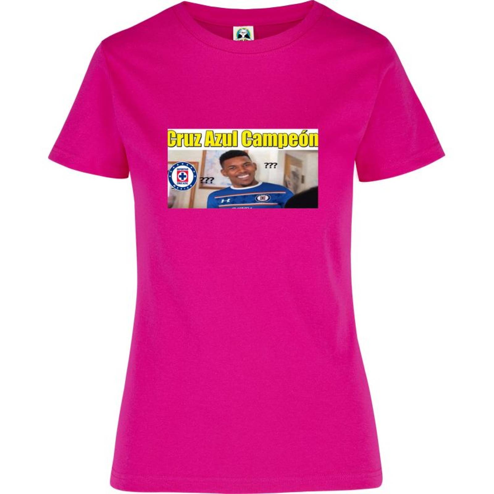 Playera Dama Cuyo Virtuoso Cruz Azul Campeón 2021 memes 022