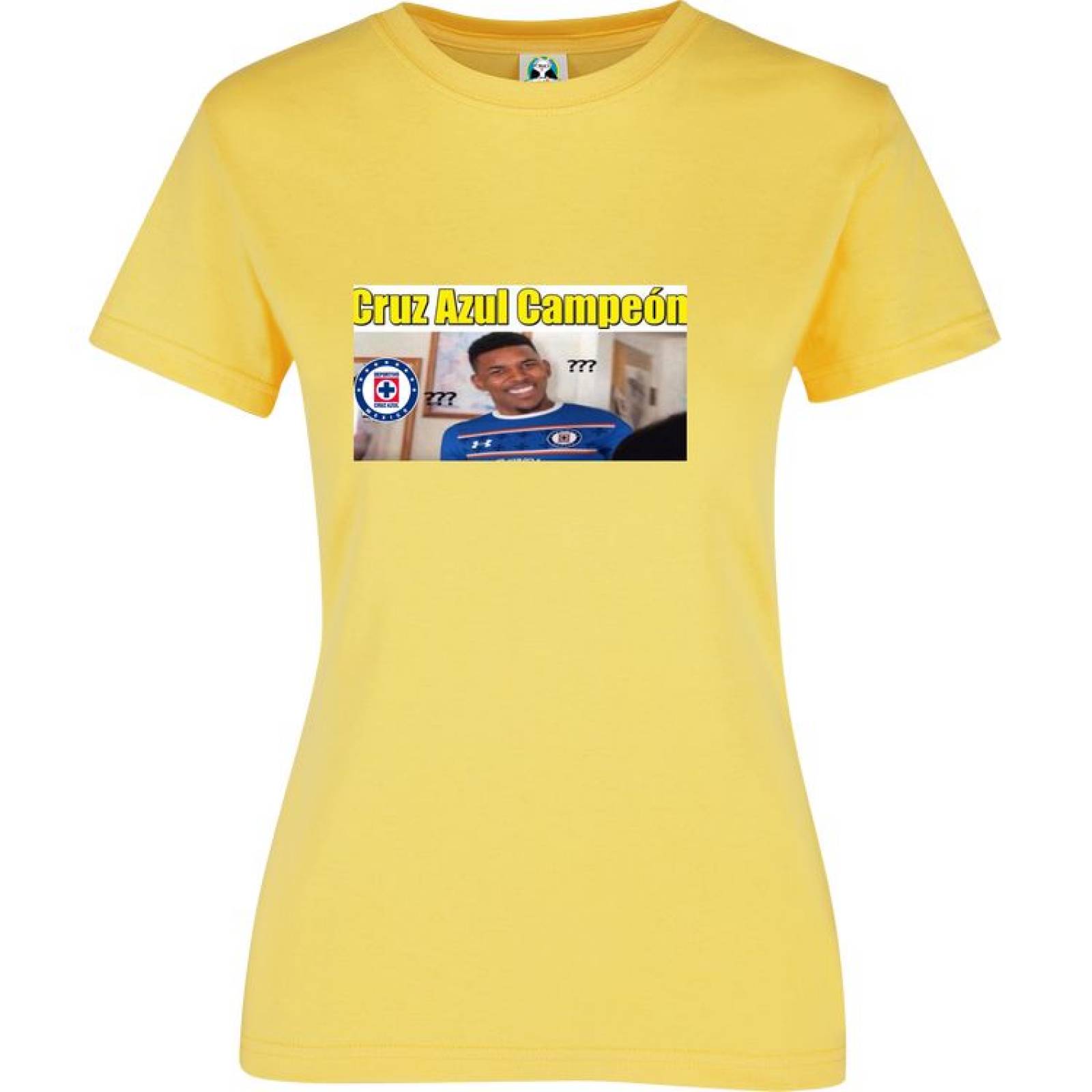 Playera Dama Cuyo Virtuoso Cruz Azul Campeón 2021 memes 022