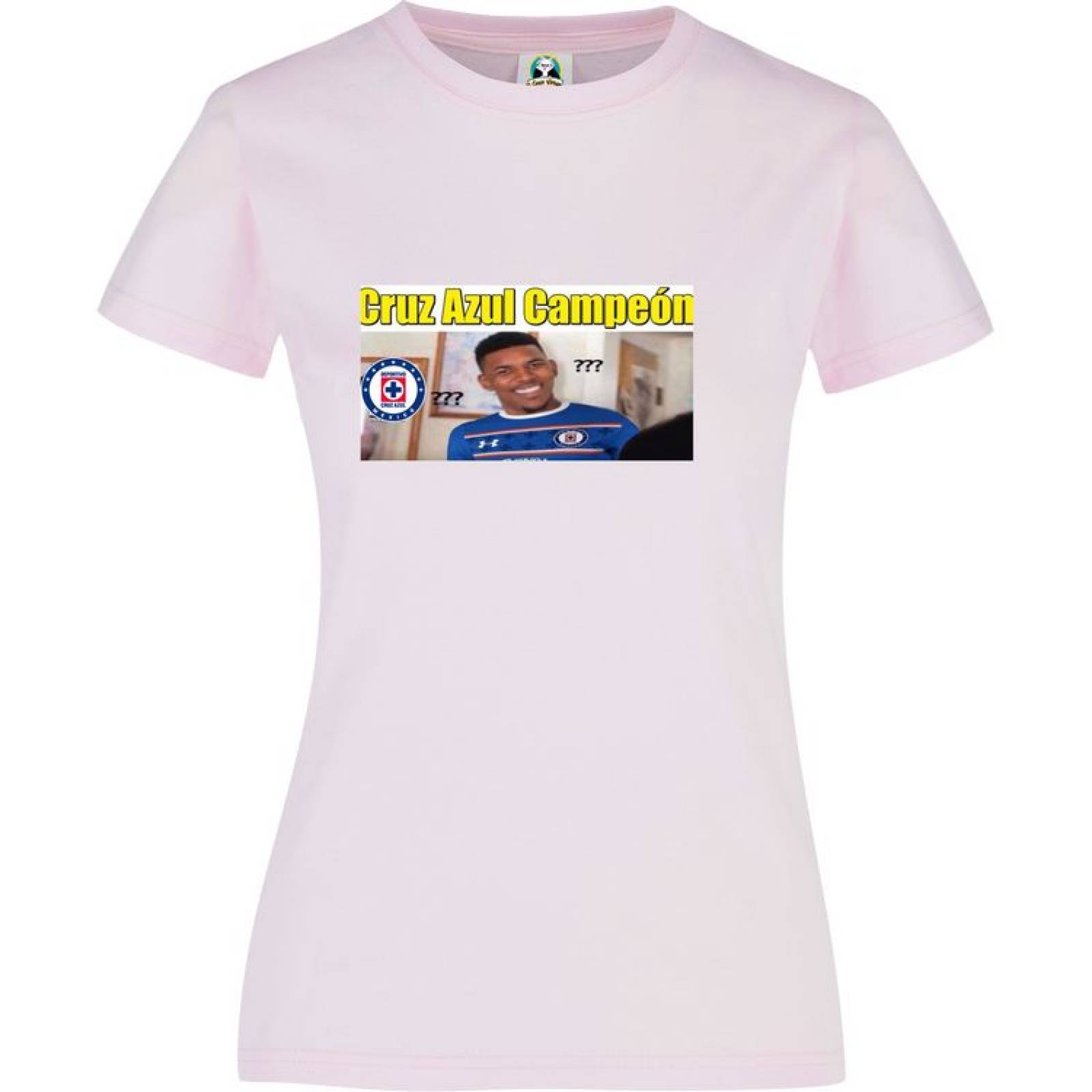 Playera Dama Cuyo Virtuoso Cruz Azul Campeón 2021 memes 022