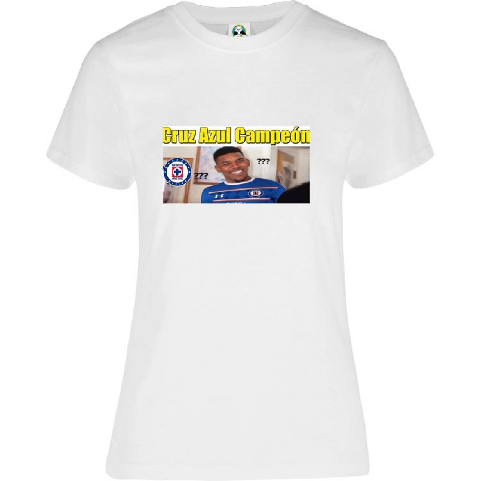 Playera Dama Cuyo Virtuoso Cruz Azul Campeón 2021 memes 022