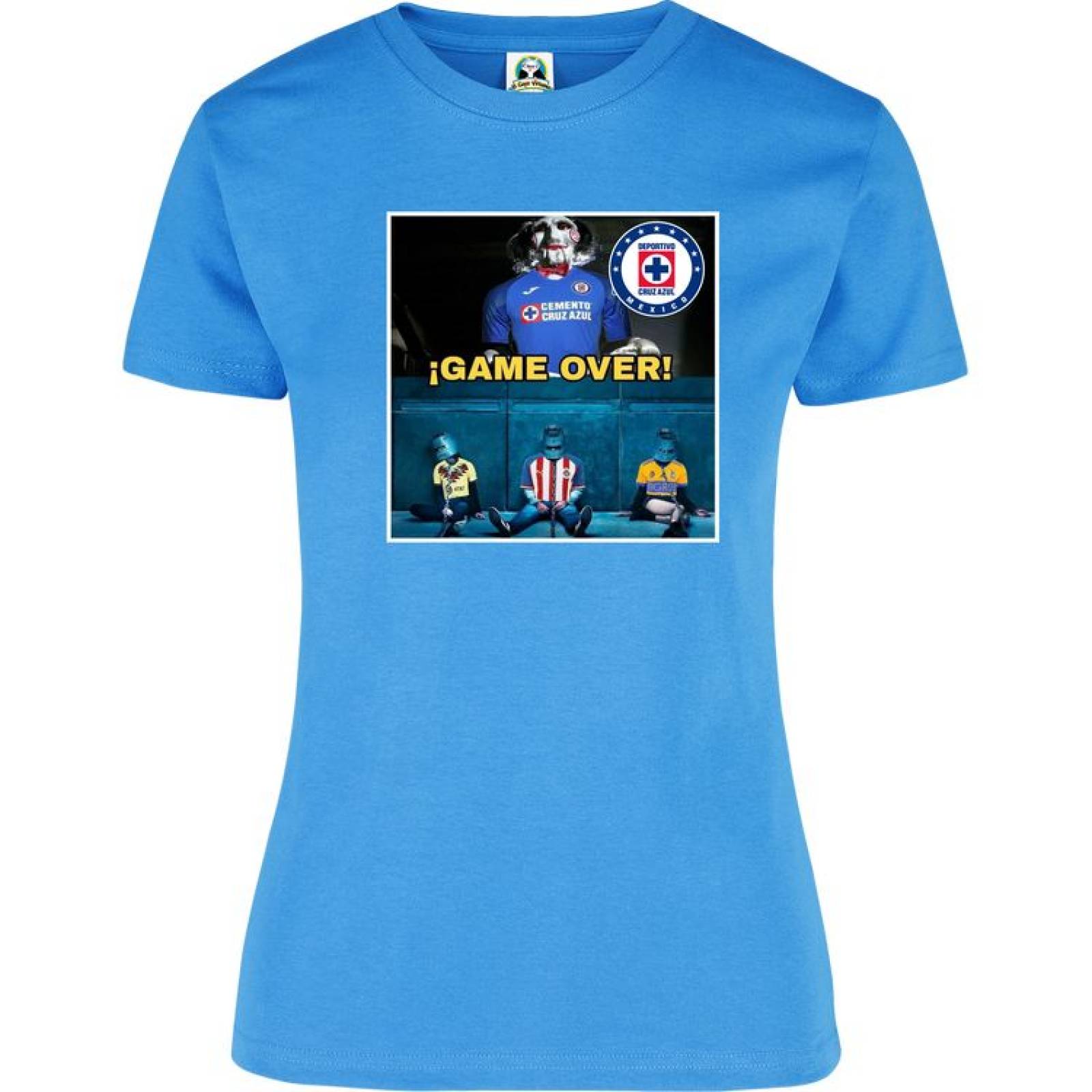 Playera turquesa best sale cruz azul