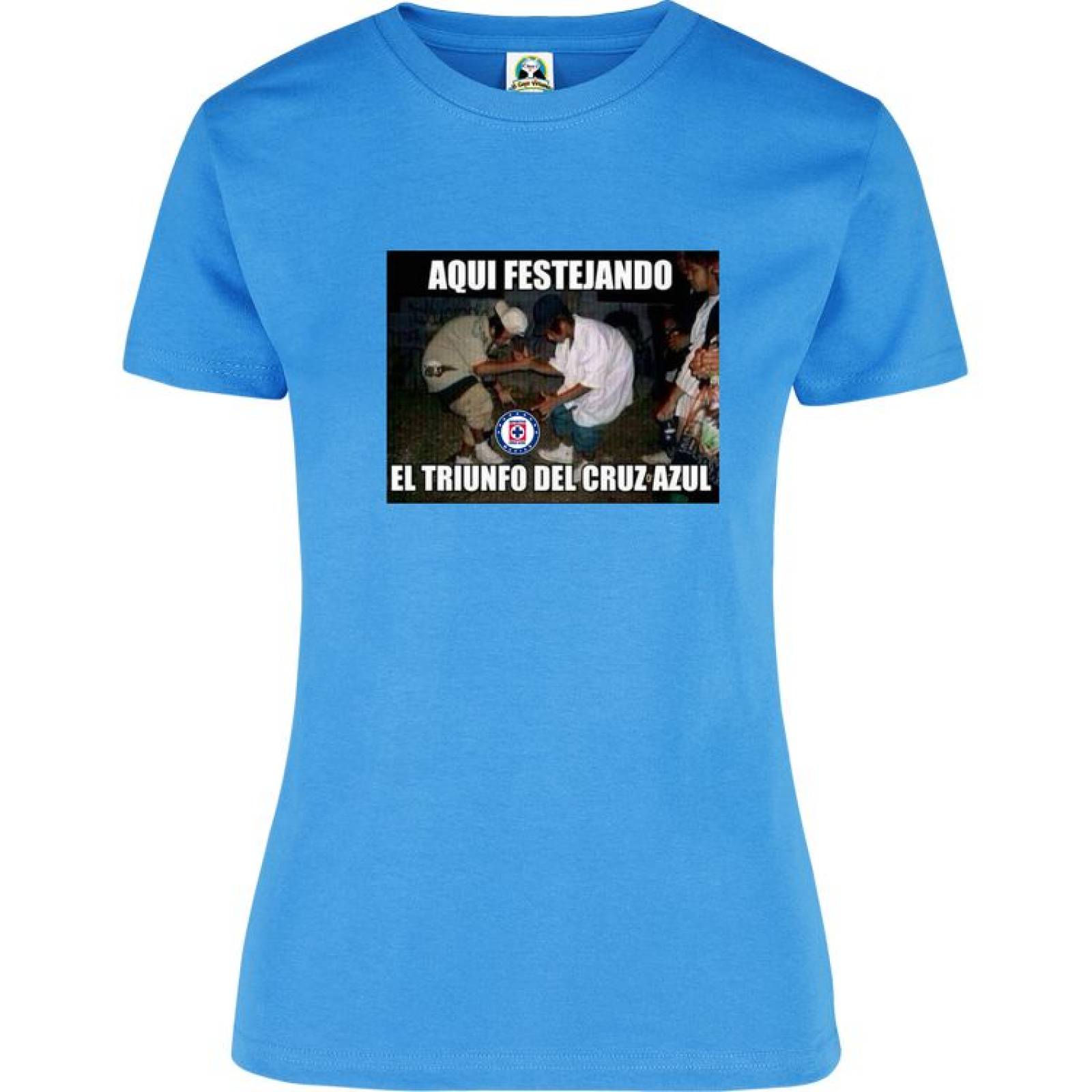 Playera Dama Cuyo Virtuoso Cruz Azul Campe n 2021 memes 062