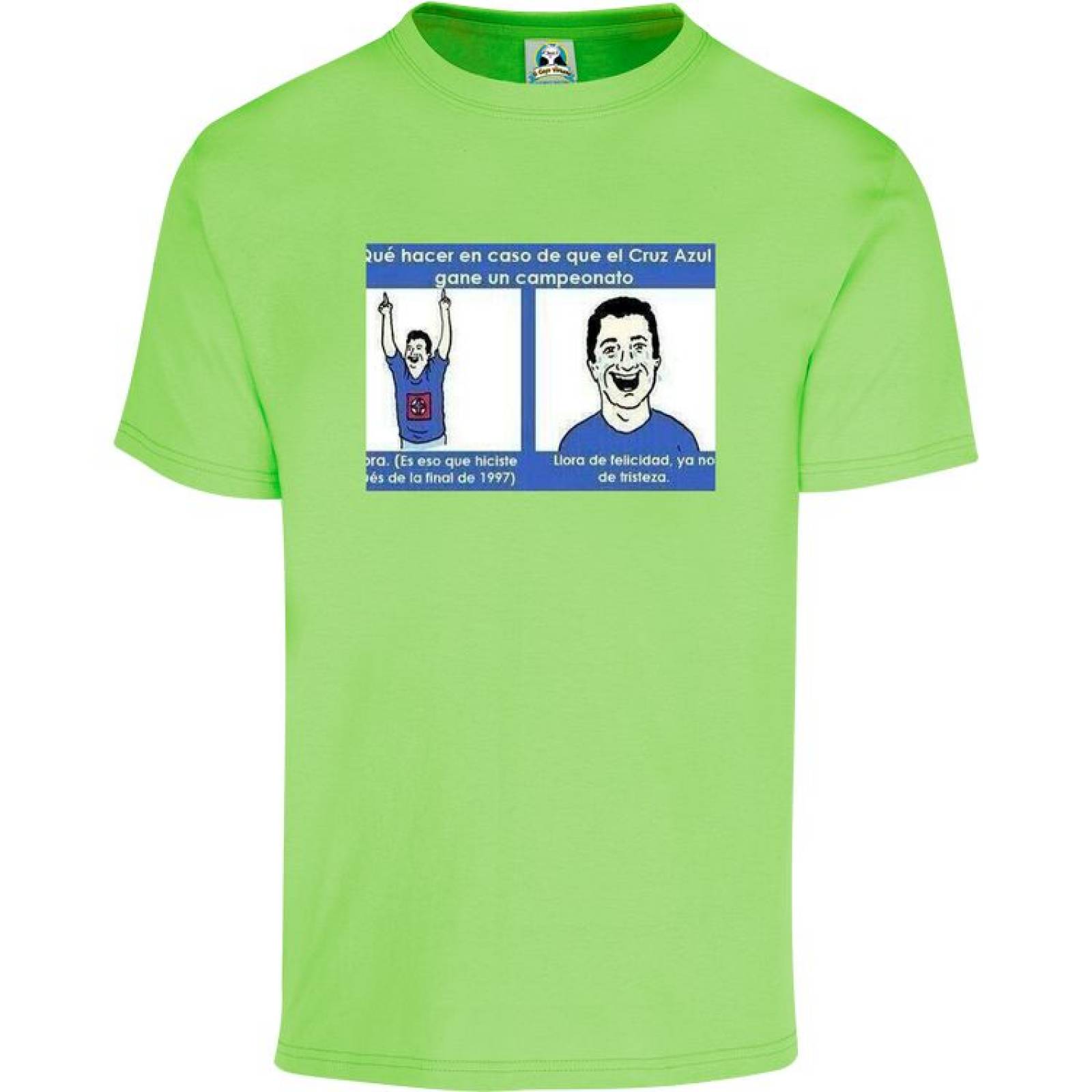 Playera Cuyo Virtuoso Cruz Azul Campeón 2021 memes 031