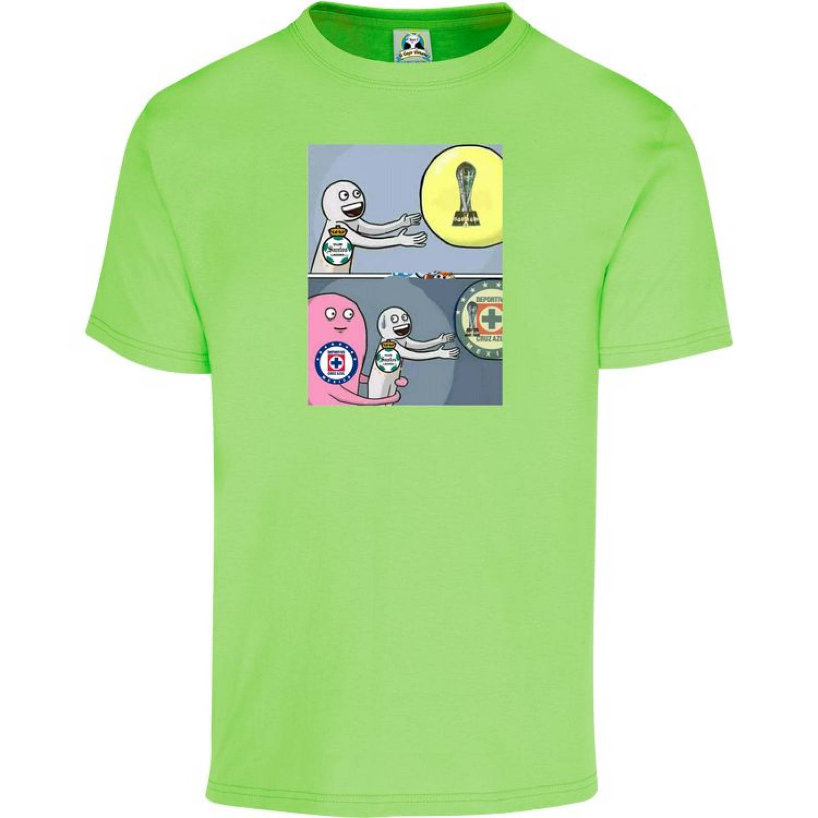 Playera Cuyo Virtuoso Cruz Azul Campeón 2021 memes 068
