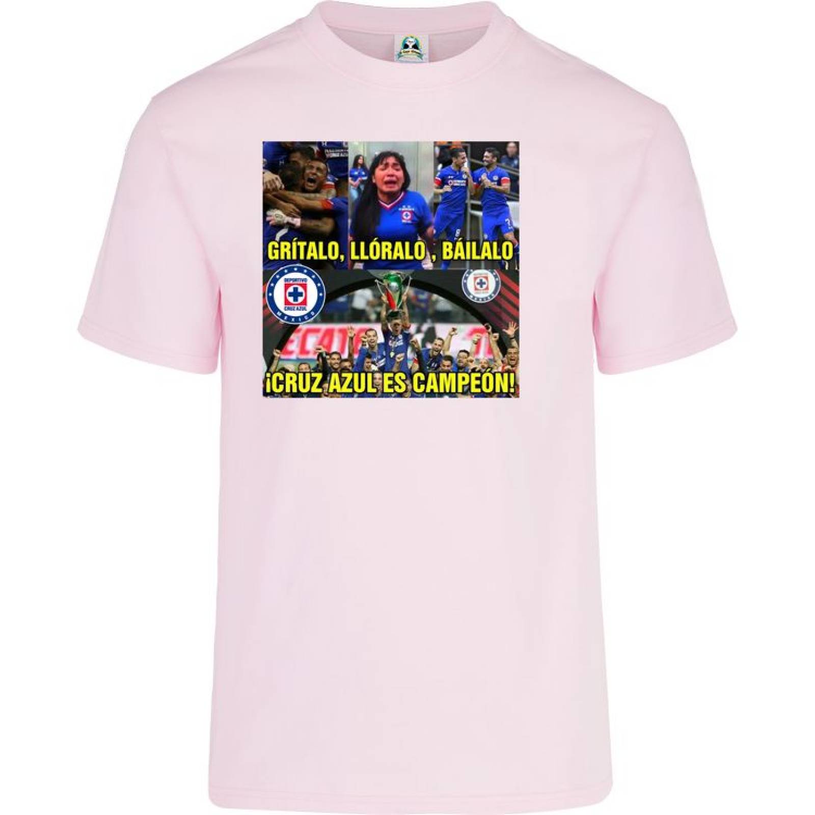 Playera Cuyo Virtuoso Cruz Azul Campeón 2021 memes 074