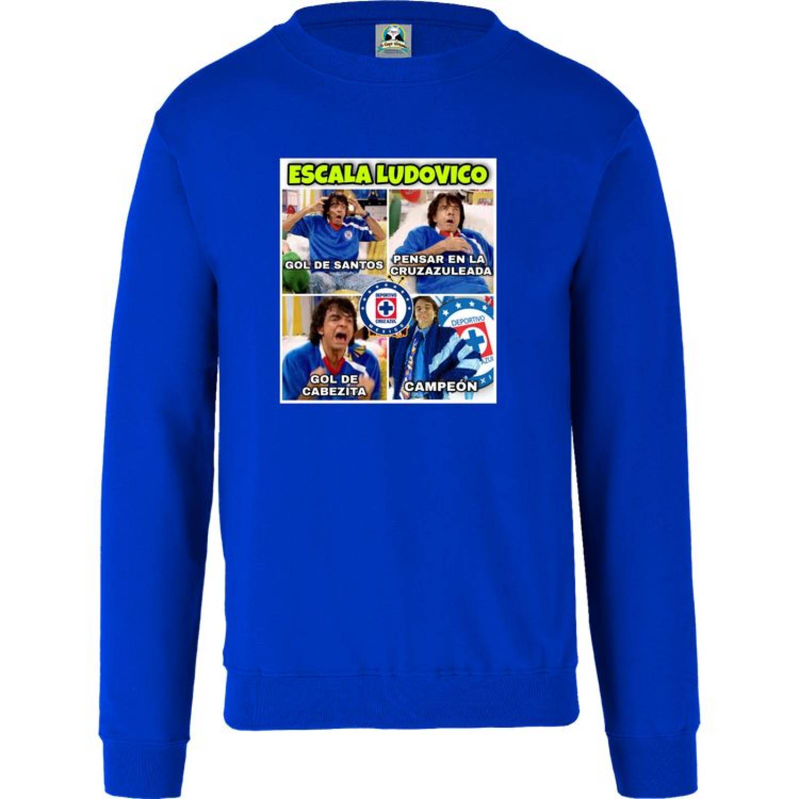 Sudadera Cuyo Virtuoso Cruz Azul Campeón 2021 memes 070