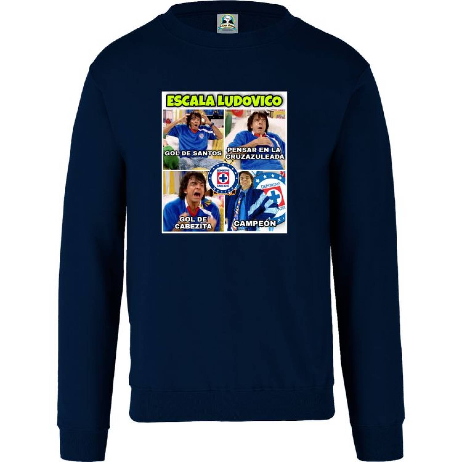 Sudadera Cuyo Virtuoso Cruz Azul Campeón 2021 memes 070
