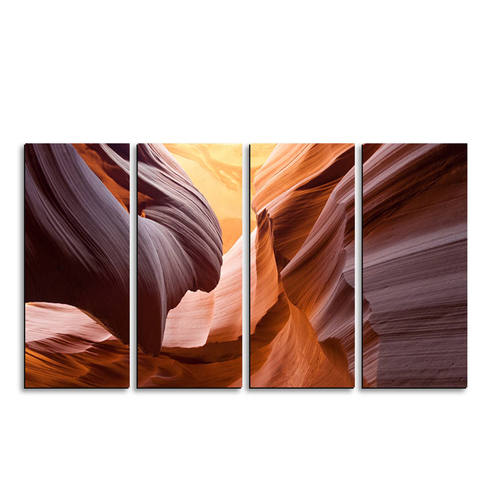 Cuadro decorativo Abstracto 2 metros x 120cm Grandes Modernos 4 Piezas