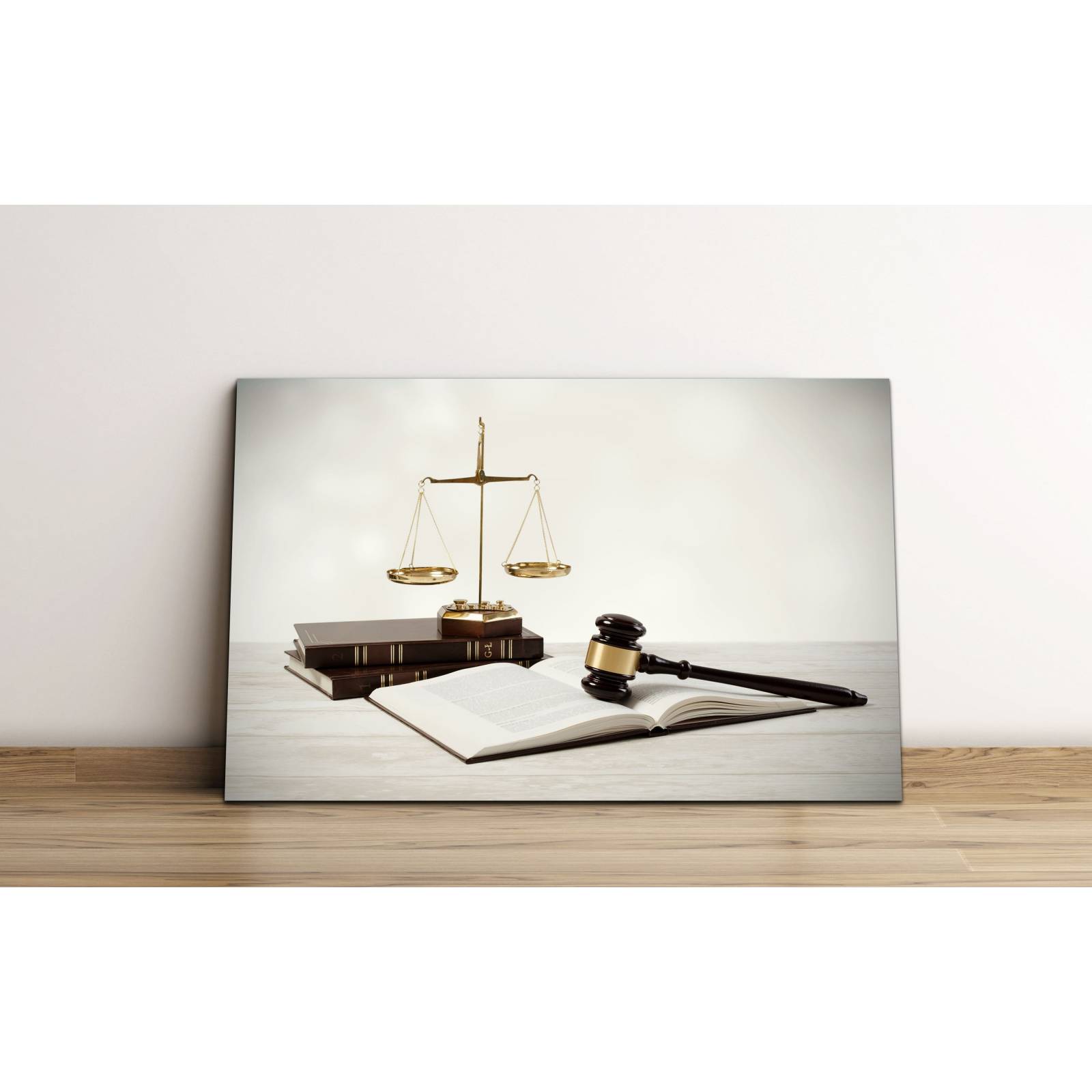 Cuadro de Pared Para Abogados, Oficina  Moderno 86x56cm