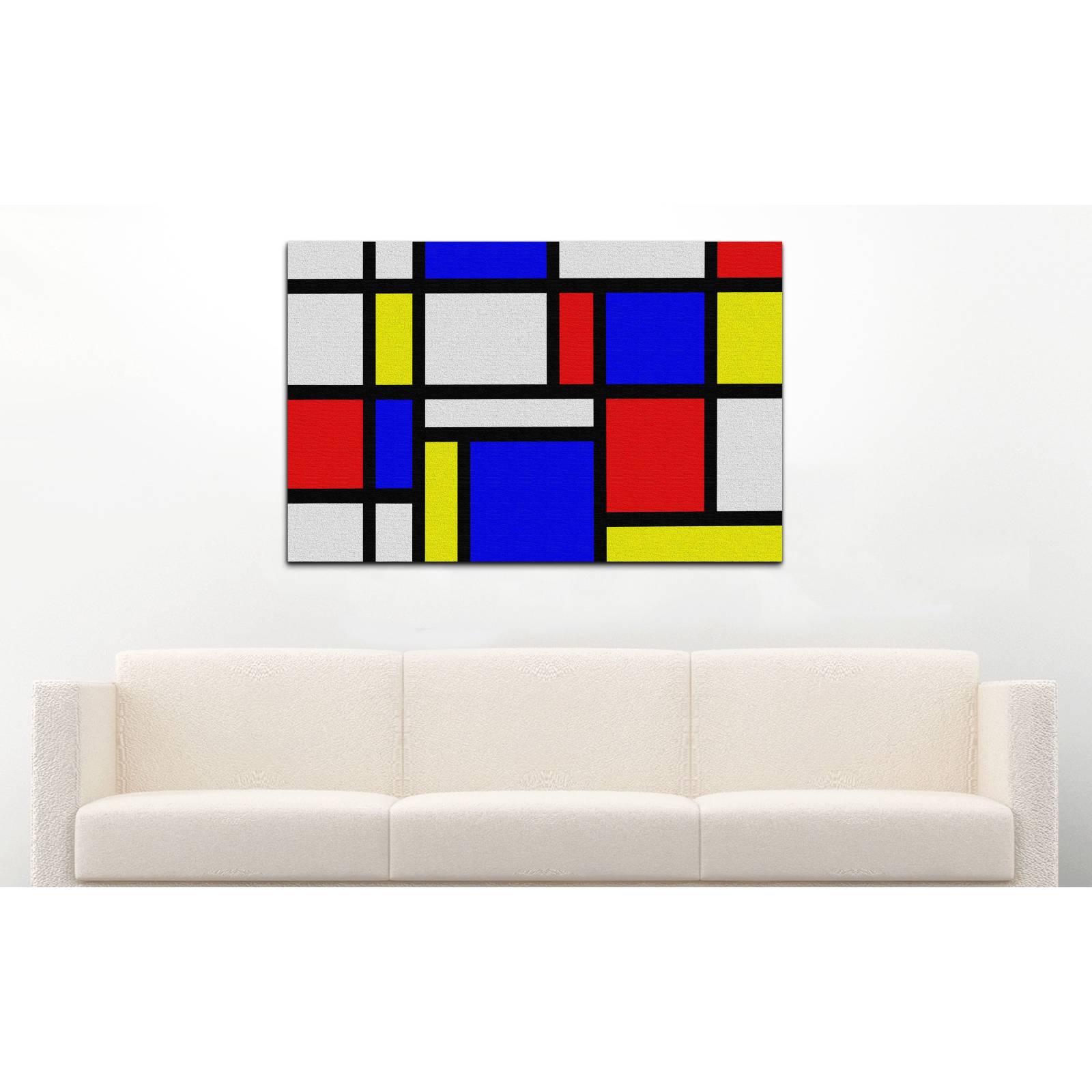 Cuadro de Pared Abstracto Arte pop Colores Moderno 86x56cm