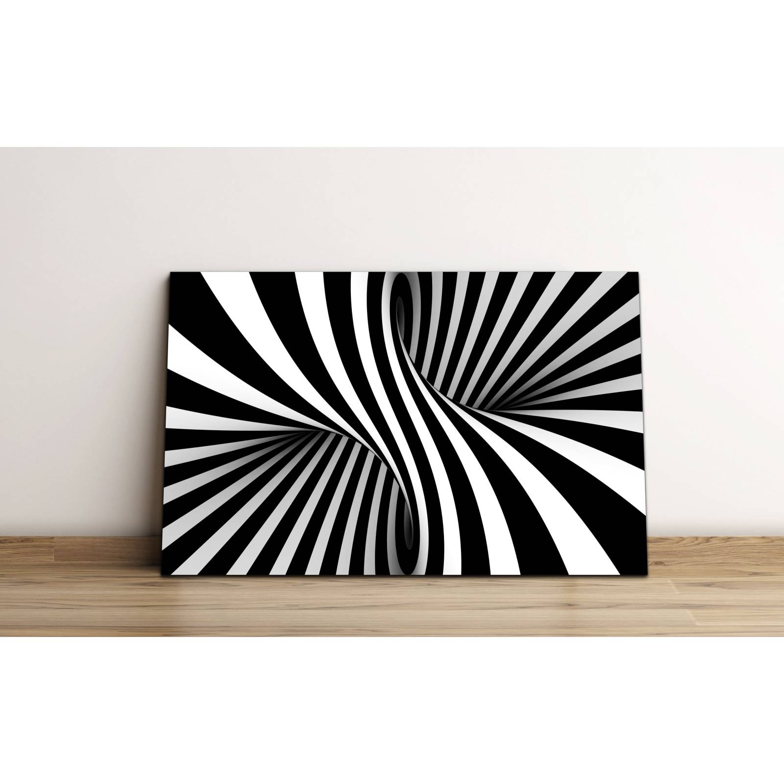 Cuadro de Pared Abstracto Minimalista Espiral Moderno 86x56cm