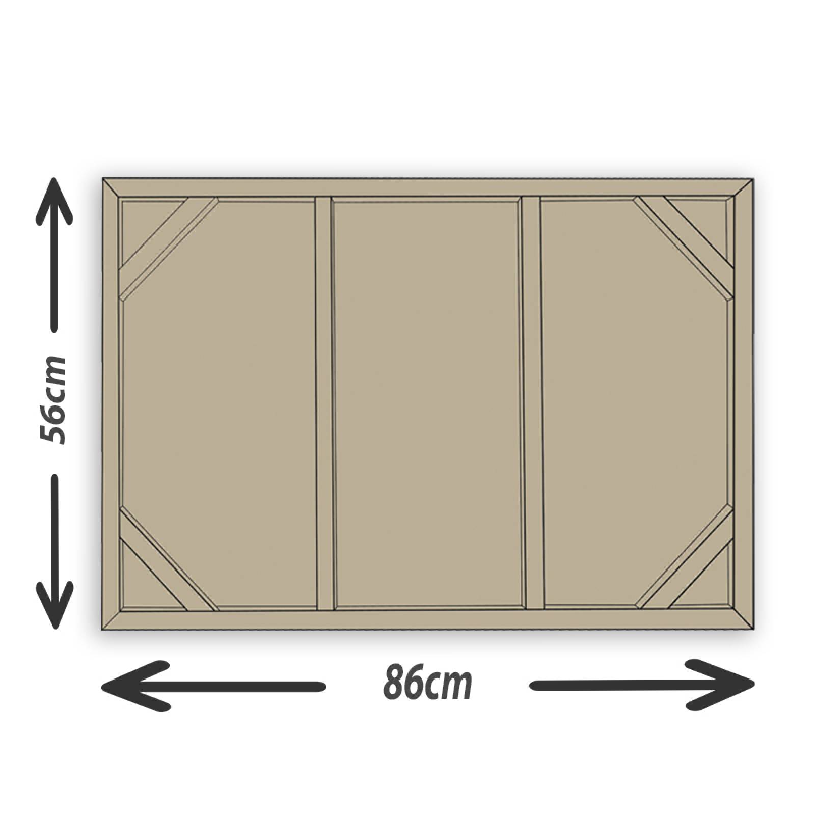 Cuadro de Pared Comedor Rústico Decoracíon 86x56cm