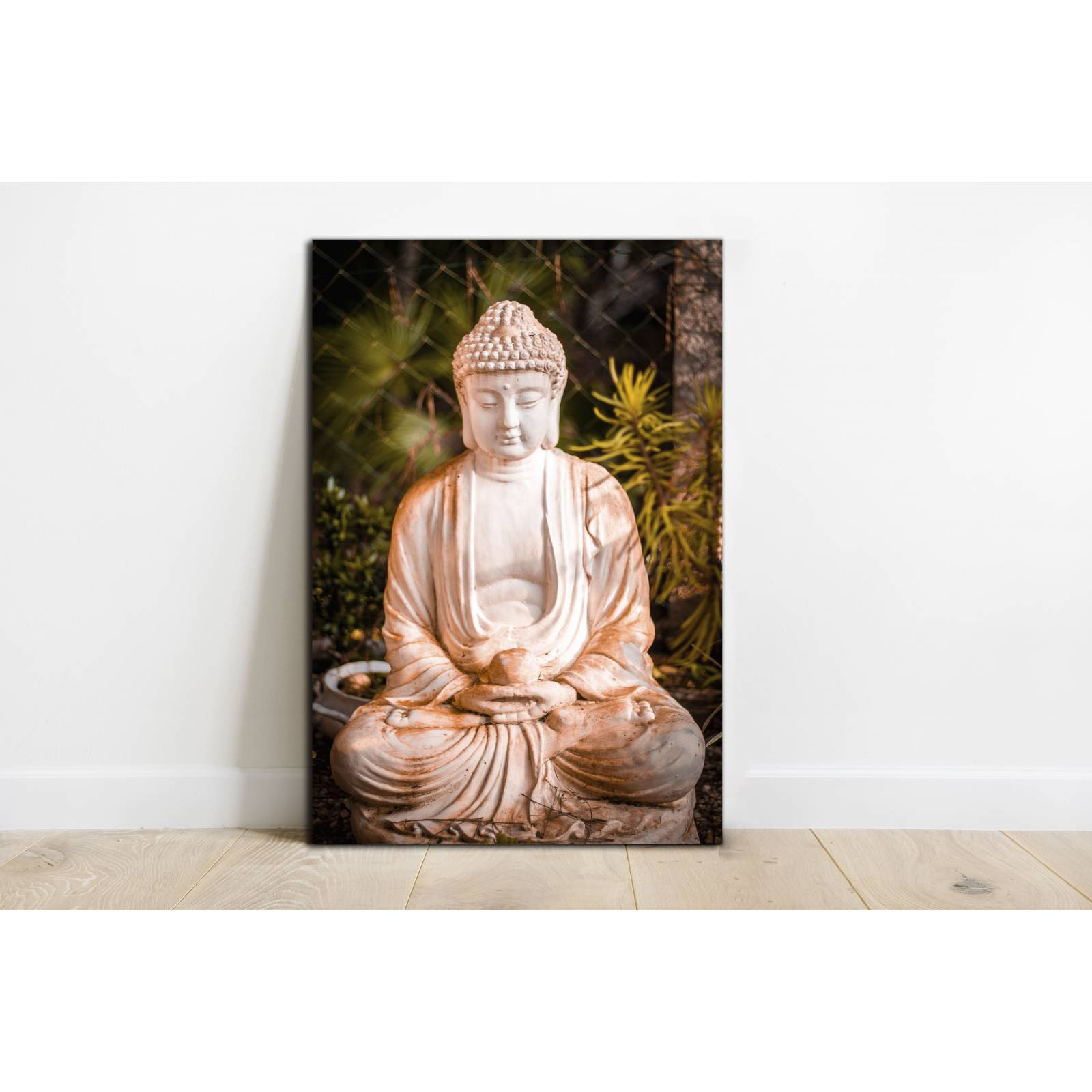 Cuadro de Pared Buda en Meditación Moderno Decoracíon 86x56cm