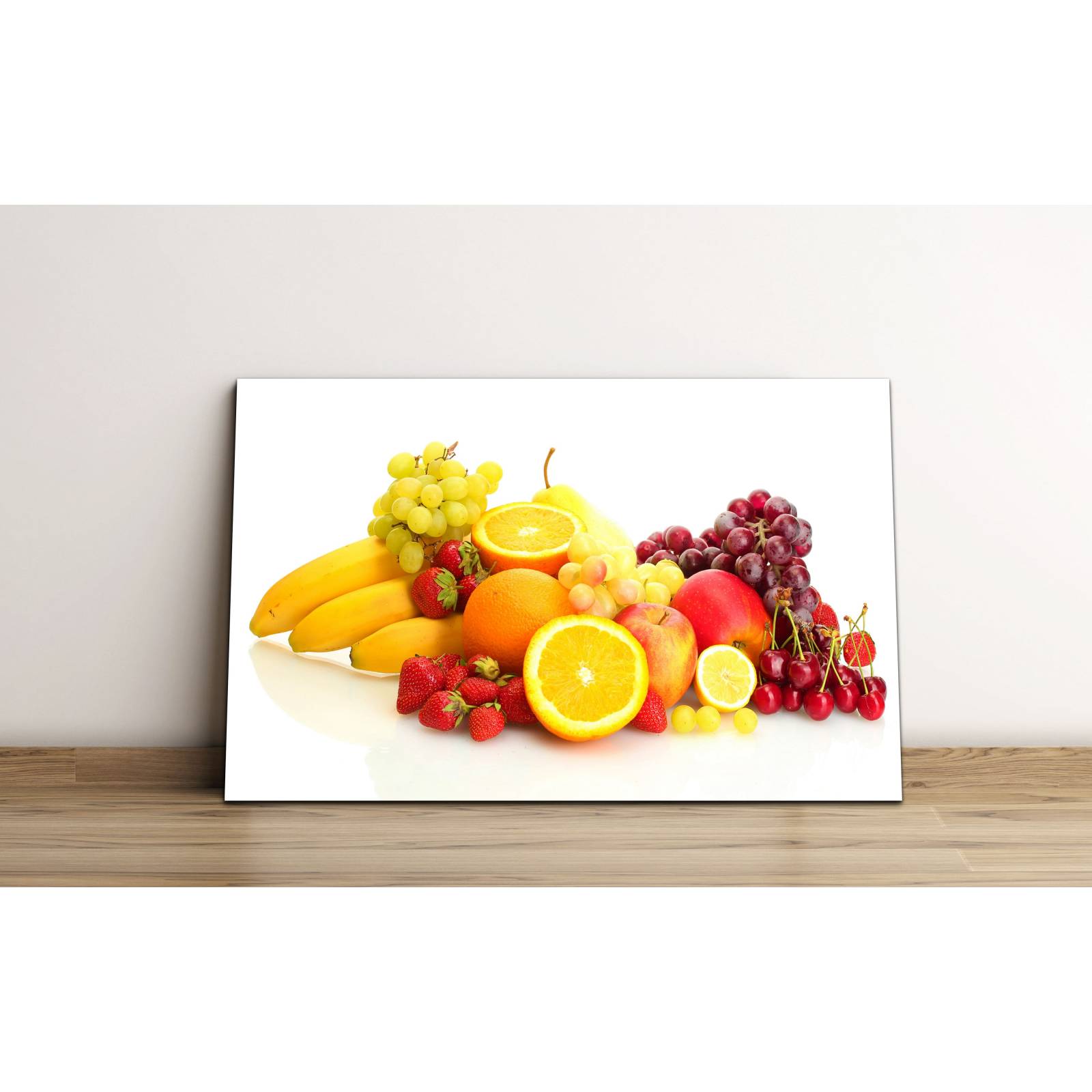 Cuadro de Pared Frutas Moderno Decoracíon para Comedor 86x56cm