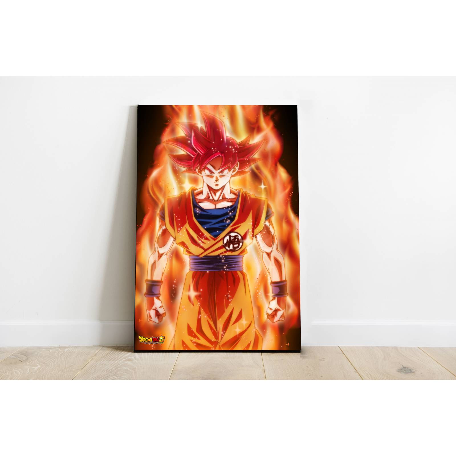 Cuadro de Pared Goku Dragon Ball Moderno Decoracíon 86x56cm
