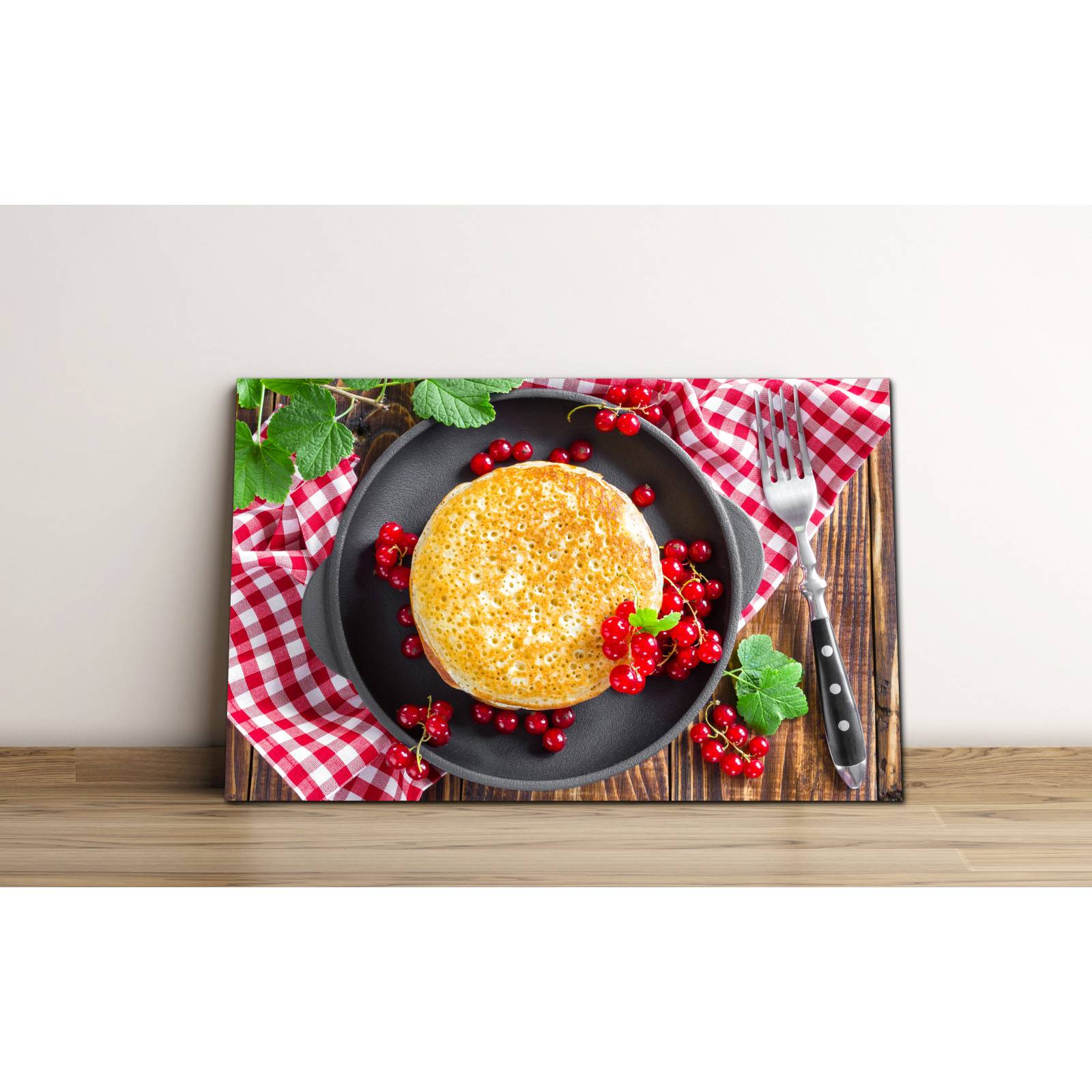 Cuadro de Pared Hot Cakes Moderno Decoracíon para Comedor 86x56cm