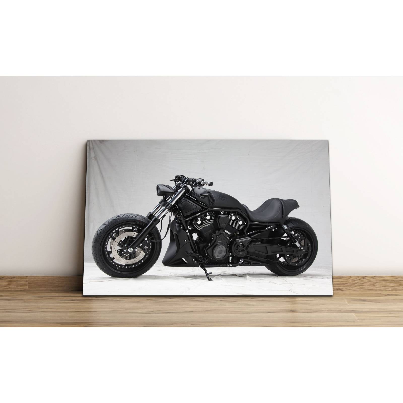 Cuadro de Pared Motocicleta Harley Davidson Moderno Decoracíon 86x56cm