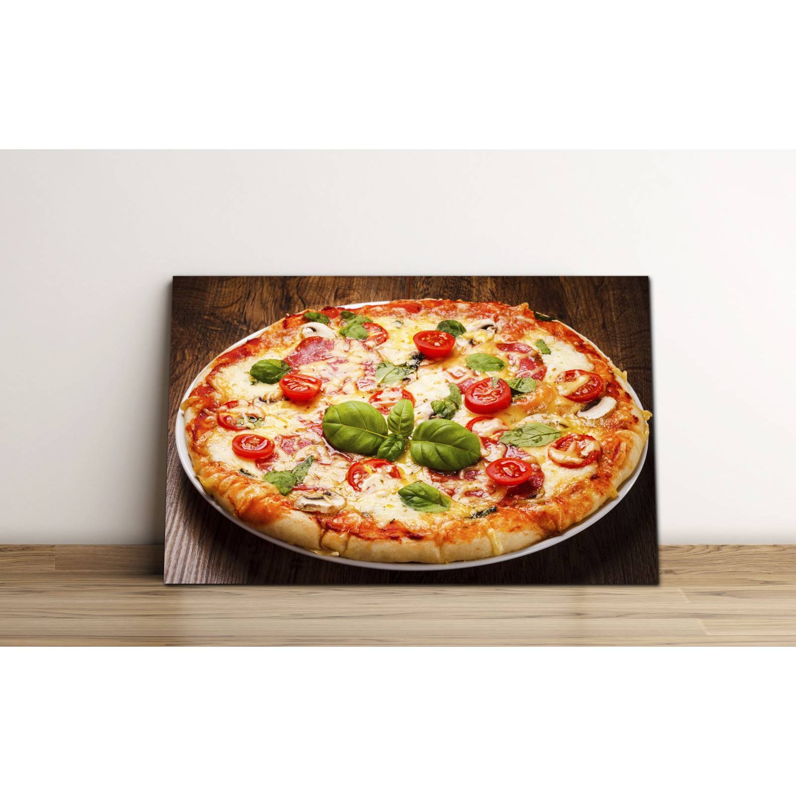Cuadro de Pared Pizza Decoracíon para Comedor 86x56cm
