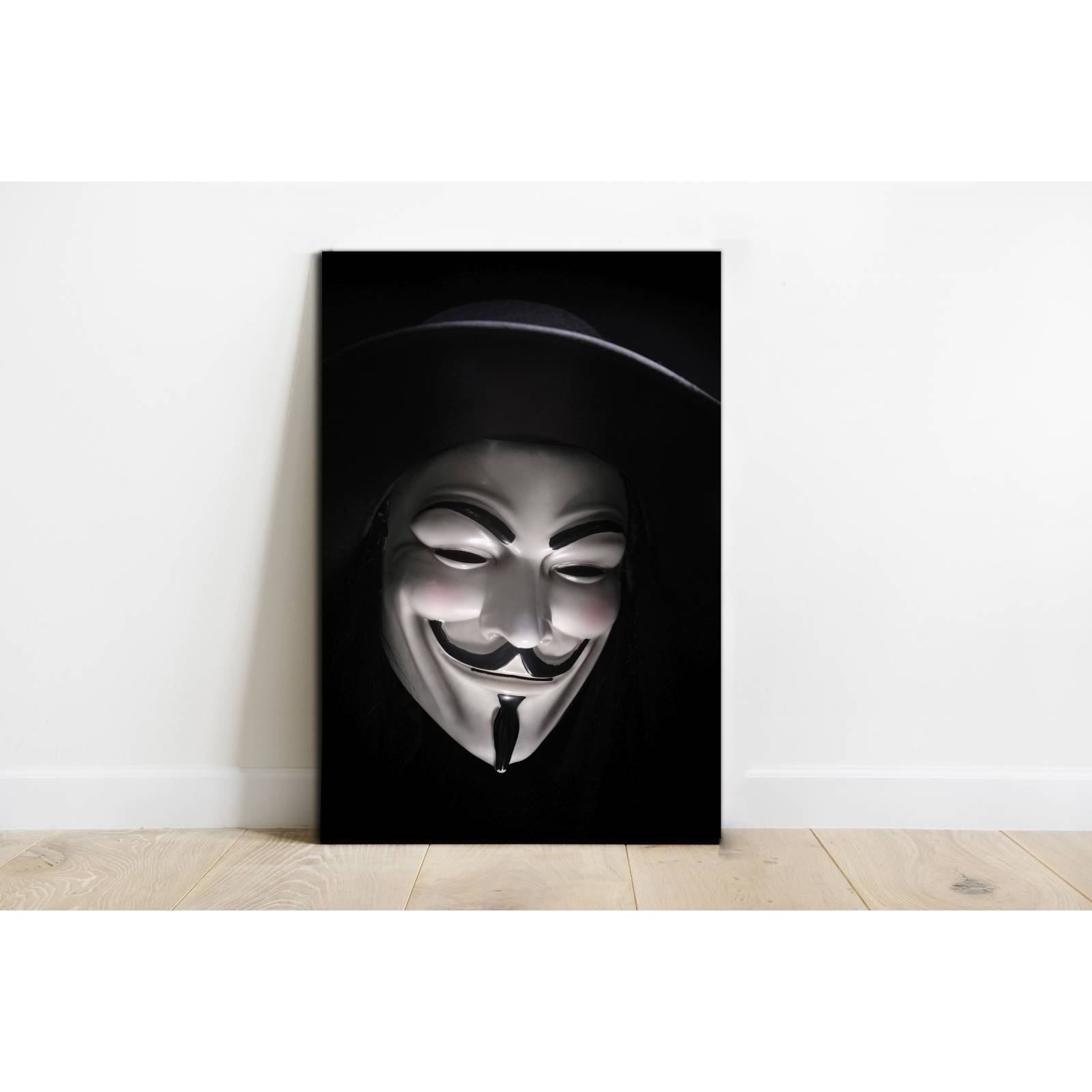 Cuadro de Pared V For vendetta Comics Moderno Decoracíon 86x56cm