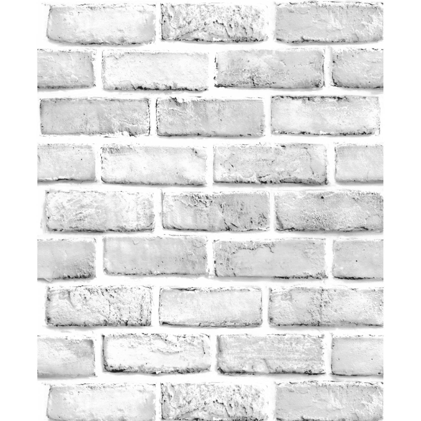 Papel Tapiz Adhesivo Ladrillos Blancos