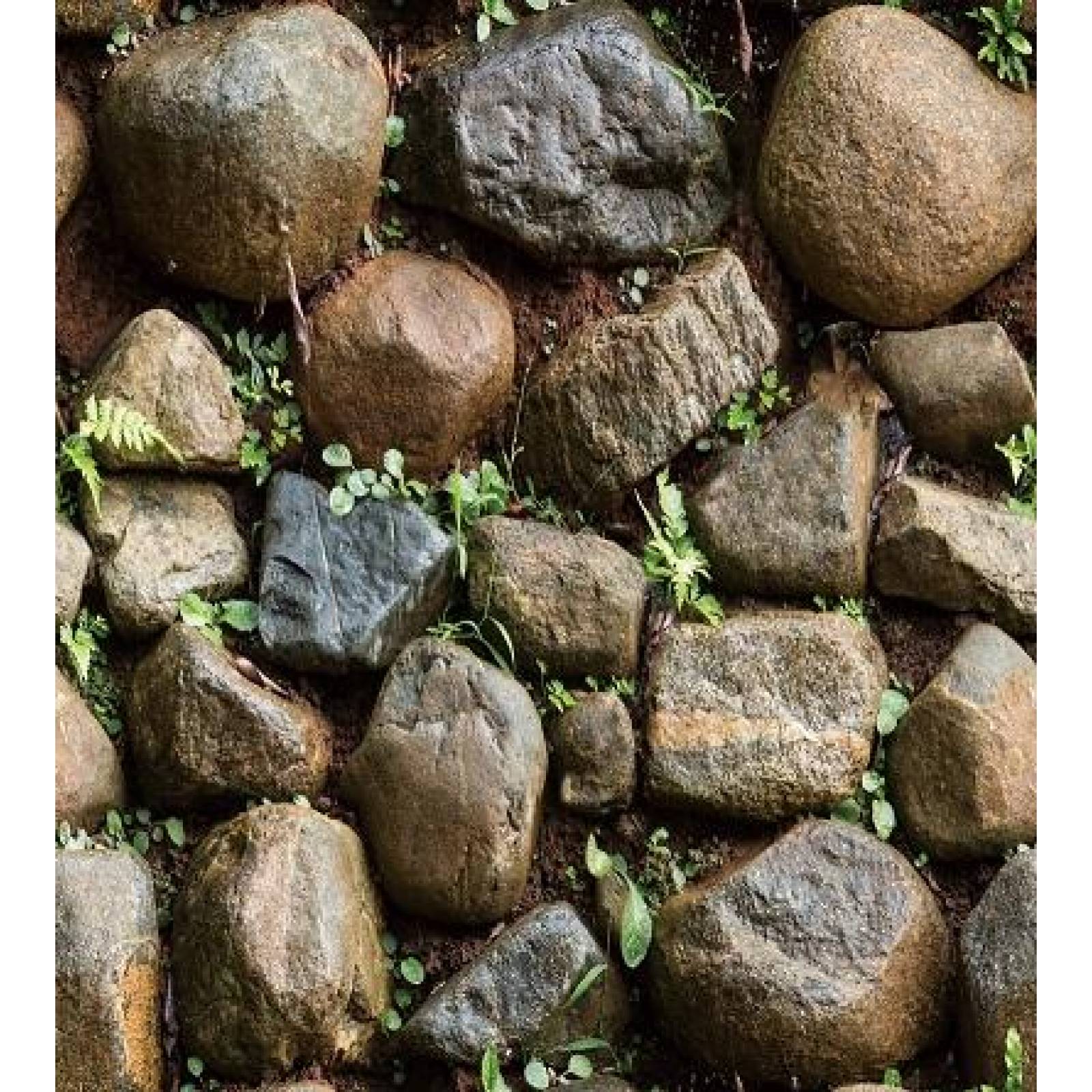Papel Tapiz Adhesivo Rocas con Tierra