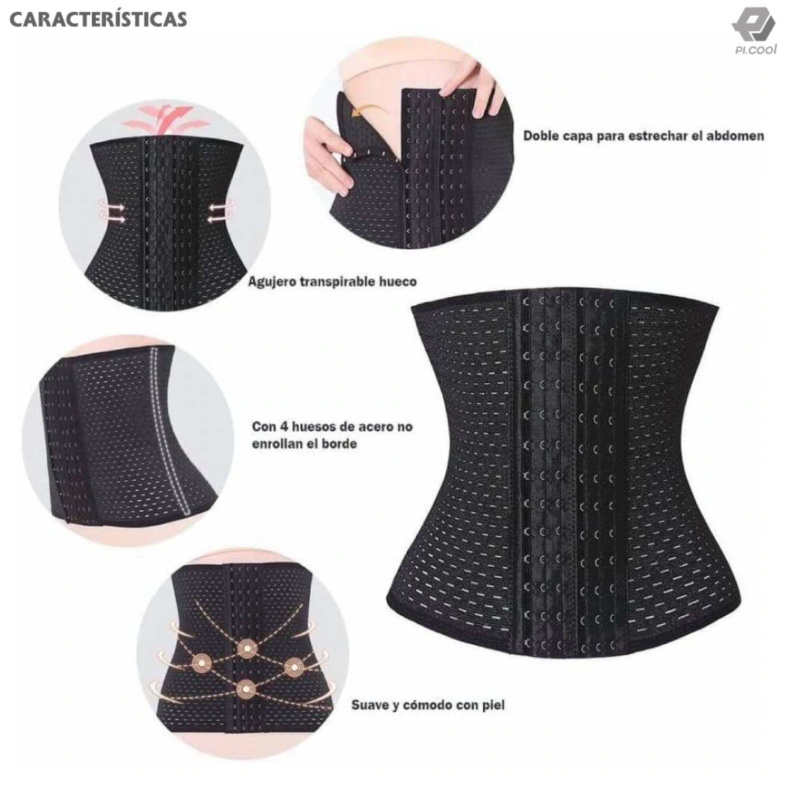 Faja Moldeadora Reductora Colombiana Corset Mujer Lenceria