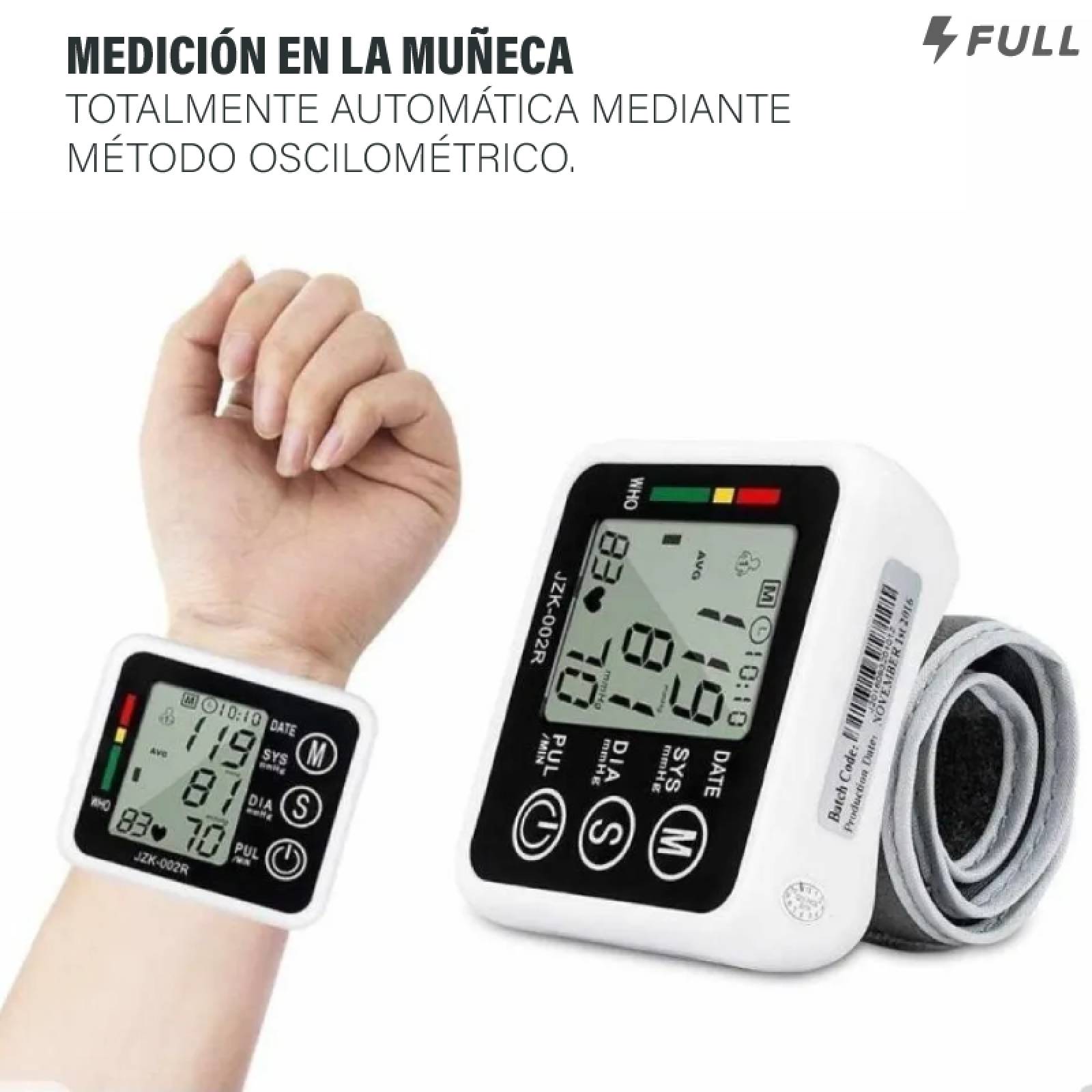 Monitor De Presión Arterial Digital De Muñeca Jziki