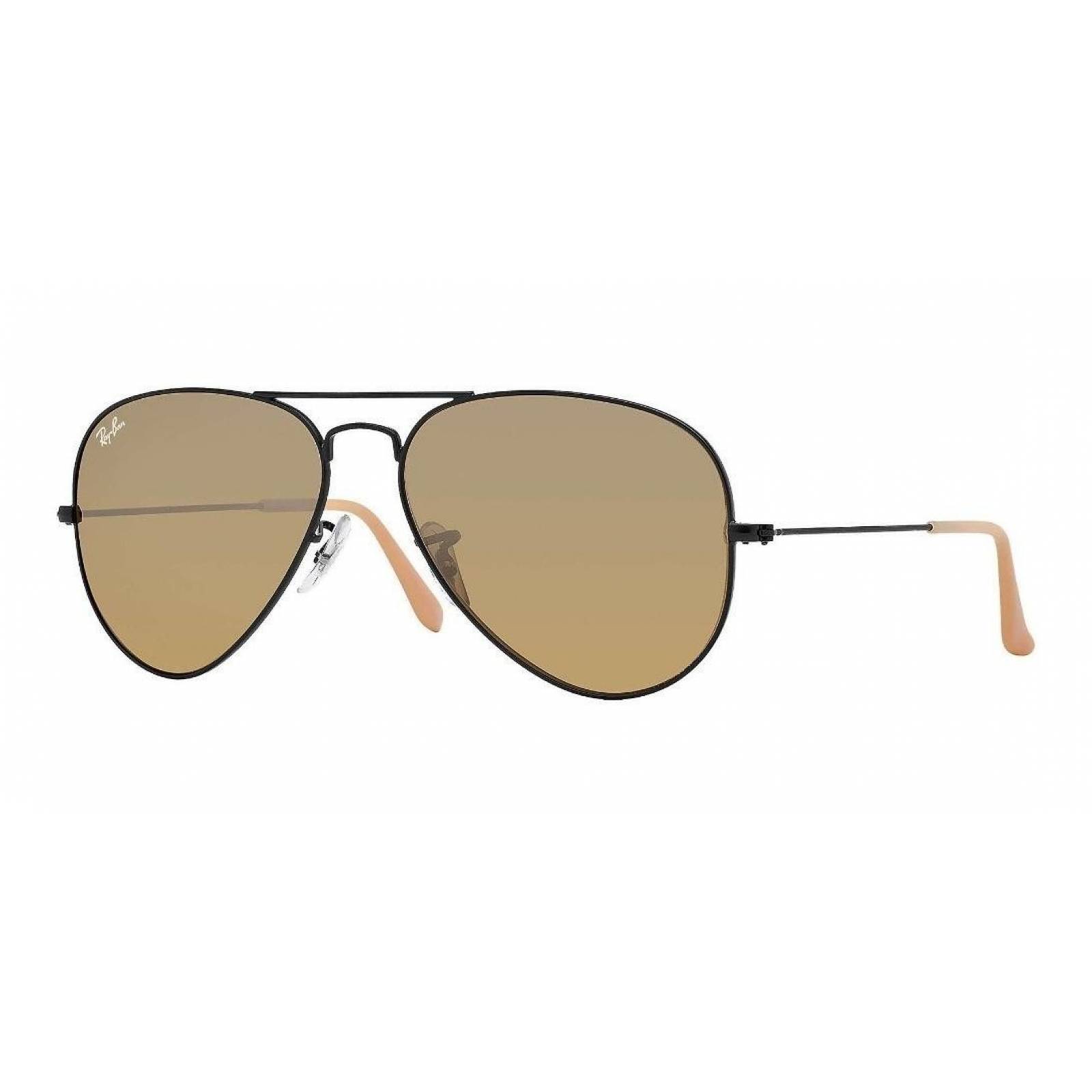 Ray Ban Rb3025 006/3k Aviator Cafe Espej Negro Gota Original