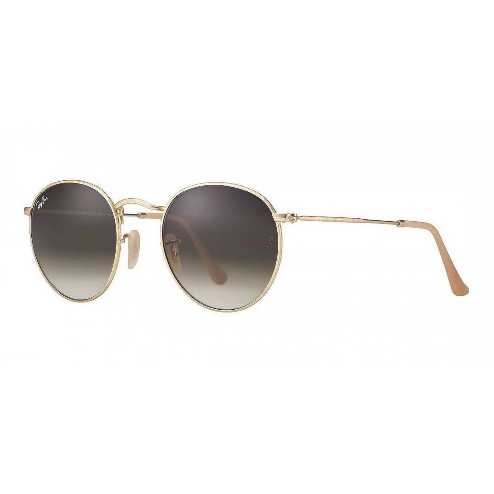 Ray Ban Rb3447 112/51 Round Metal Cafe Degradado Original