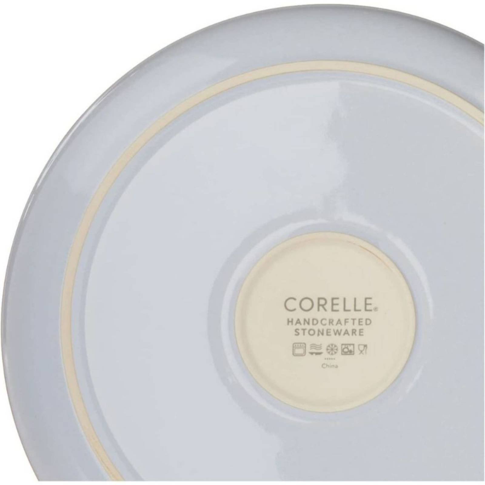 Set Vajilla Corelle 12pz Azul Nórdico