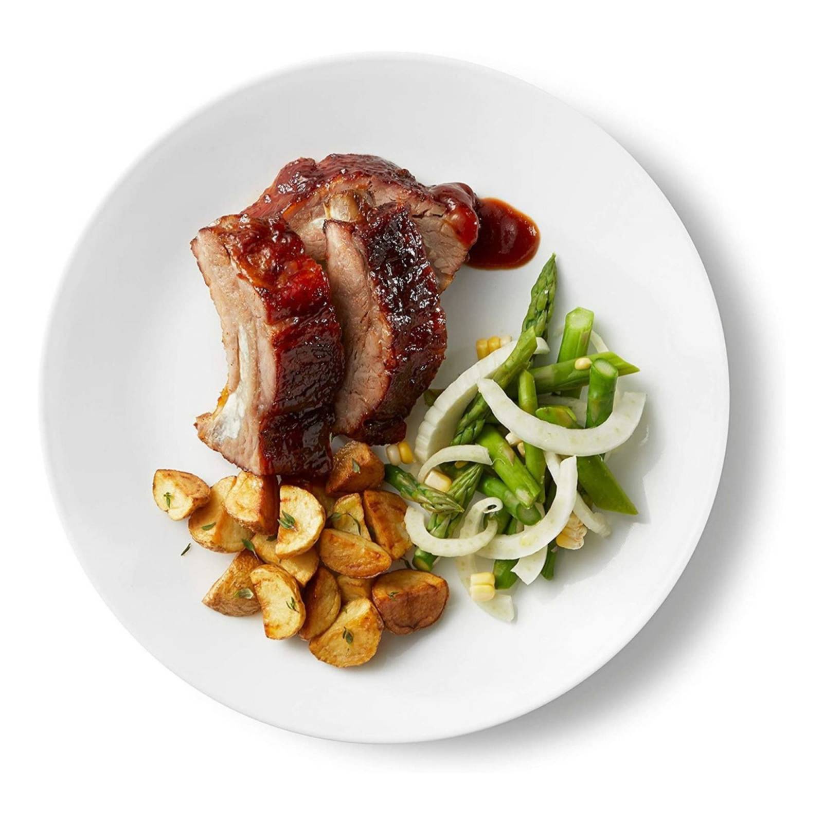 Set Vajilla Corelle Vitrelle 18 Piezas Winter Frost White