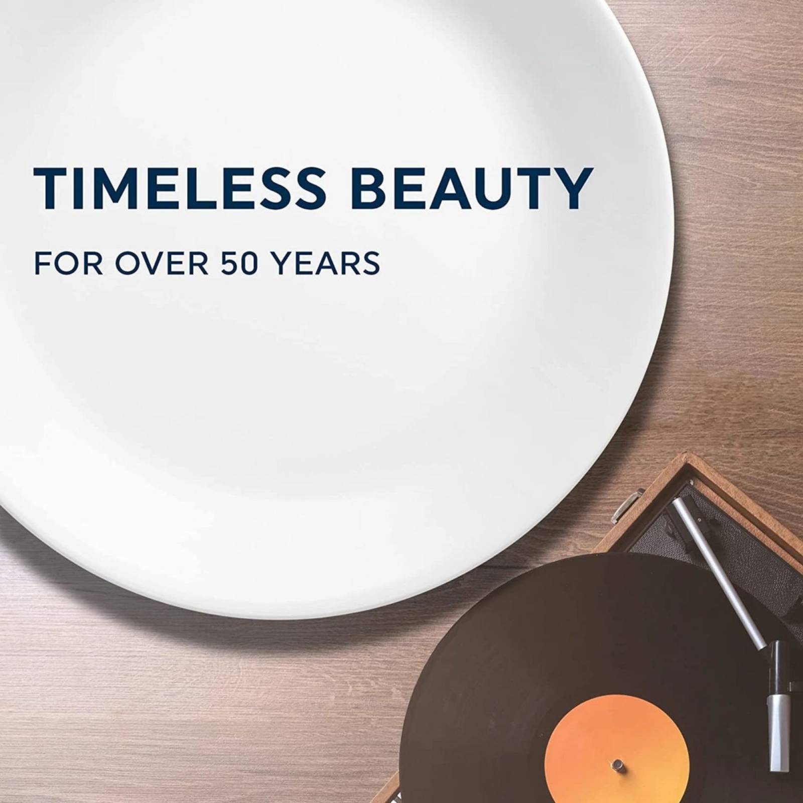 Set Vajilla Corelle Vitrelle 18 Piezas Winter Frost White