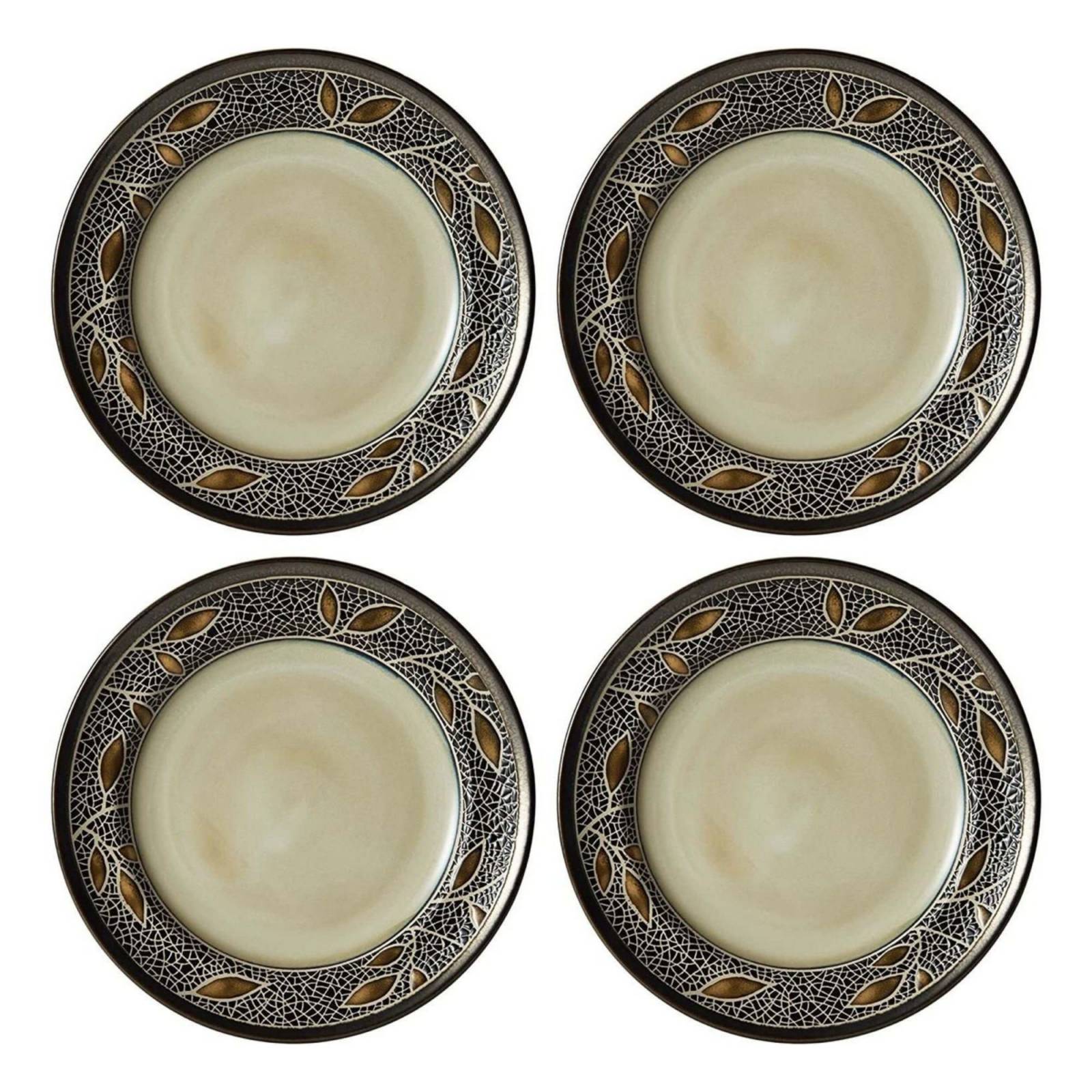 Set Vajilla Gourmet Basics 16 Piezas Café Cerámica