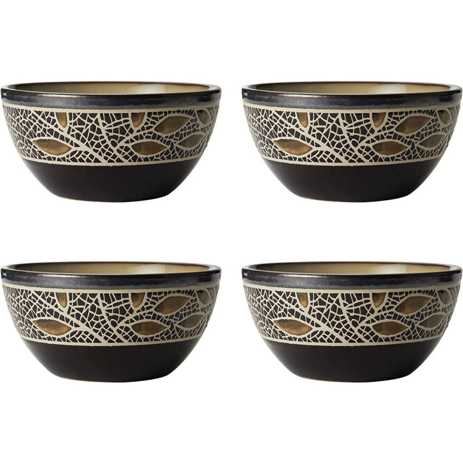 Set Vajilla Gourmet Basics 16 Piezas Café Cerámica