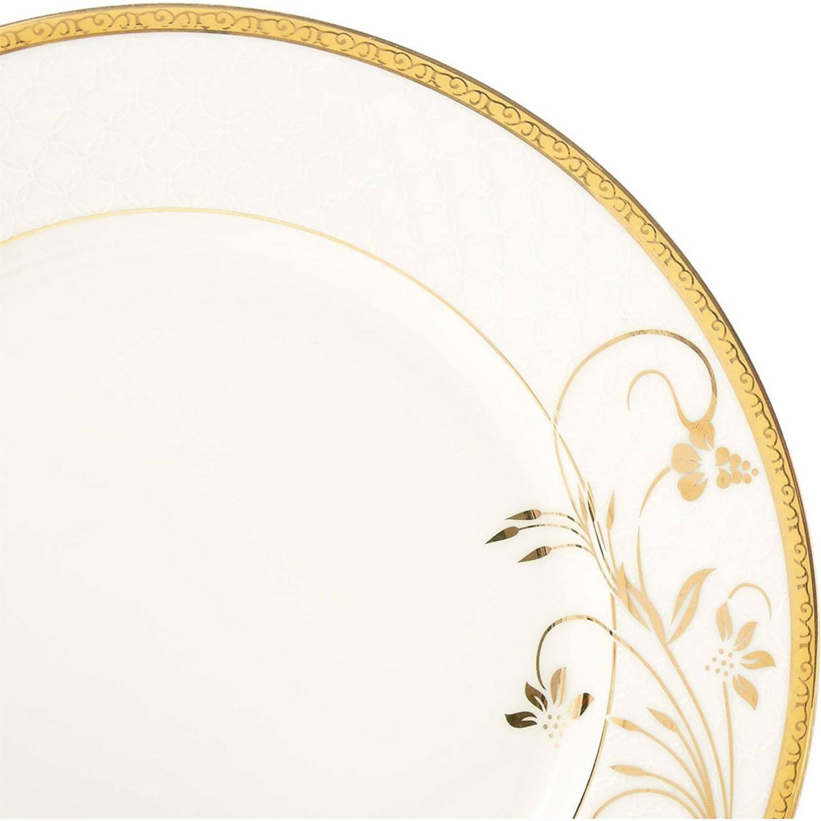 Set Vajilla Oro Porcelana La Luna 57 Piezas