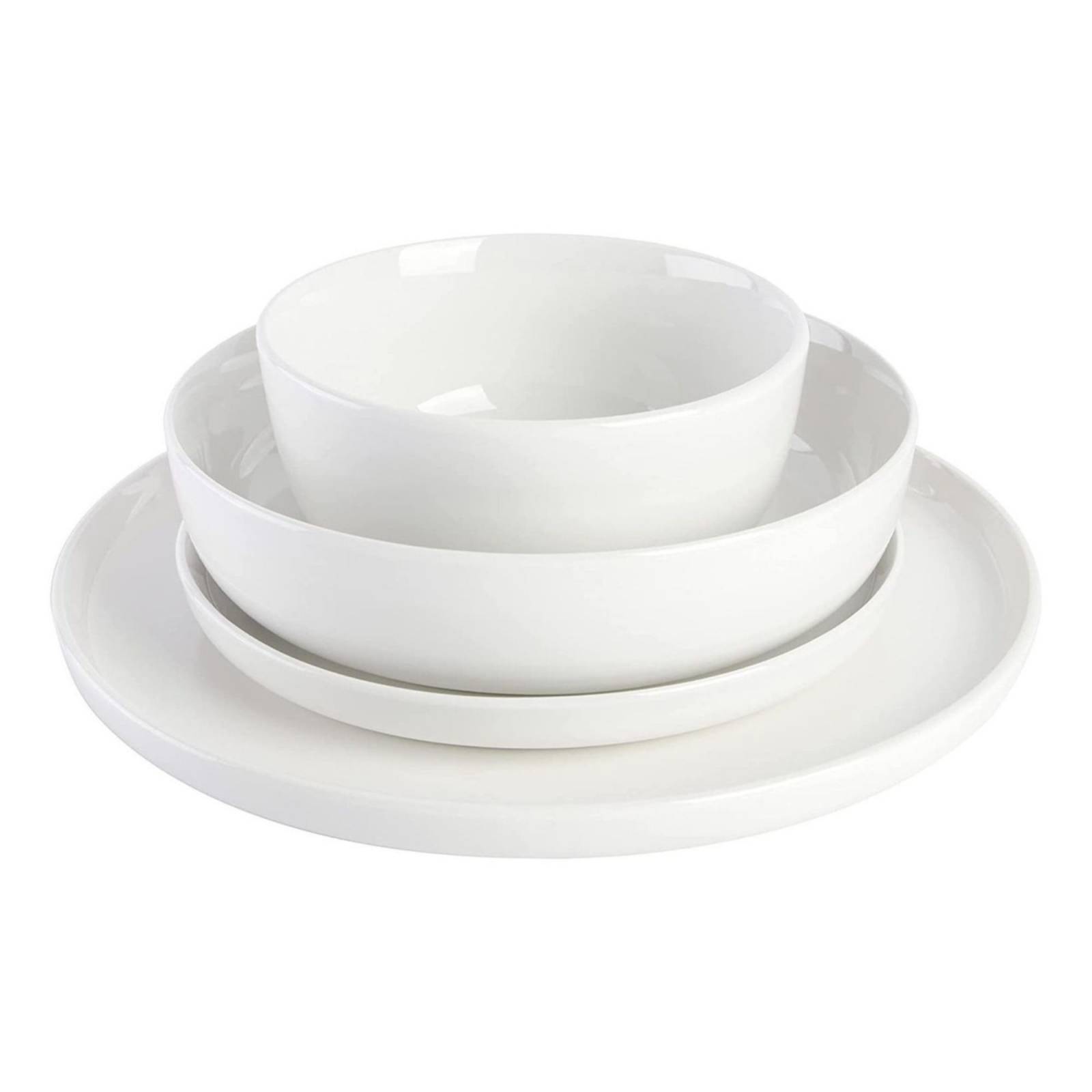 Set Vajilla Gibson Home Oslo 16 Piezas Blanco