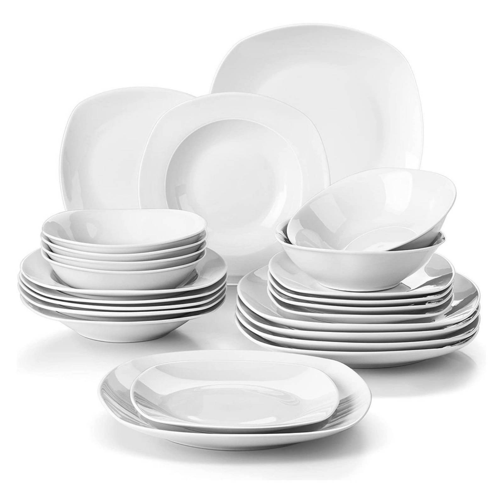 Set Vajilla Elisa, Malacasa, 24 Piezas