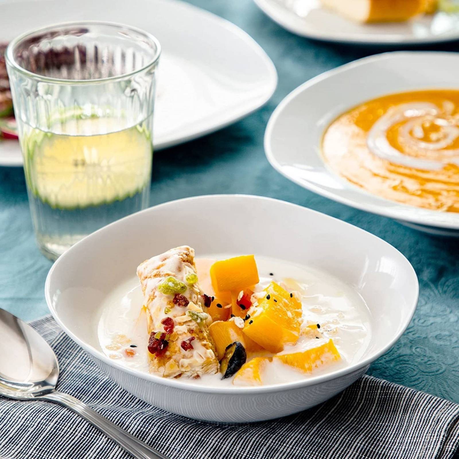 Set Vajilla Elisa, Malacasa, 24 Piezas