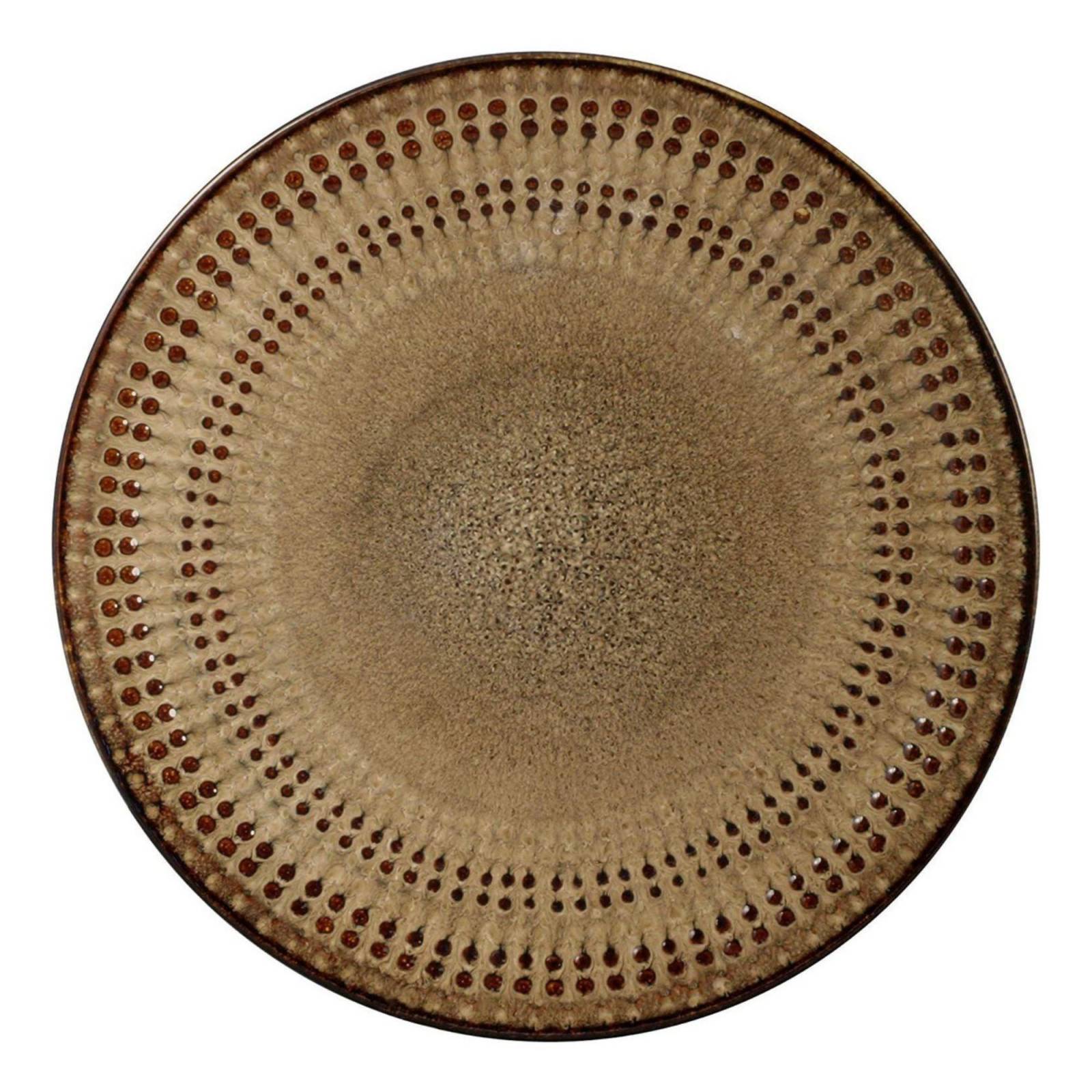 Set Vajilla Pfaltzgraff Cambria 16pz Marrón Oscuro