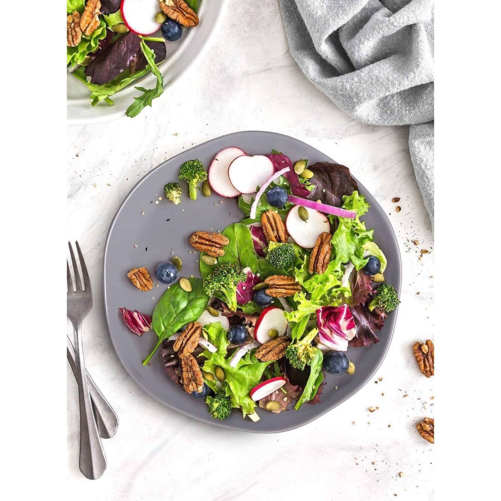 Set Vajilla Le Tauci Cinewars 12 Piezas Gris Cerámica