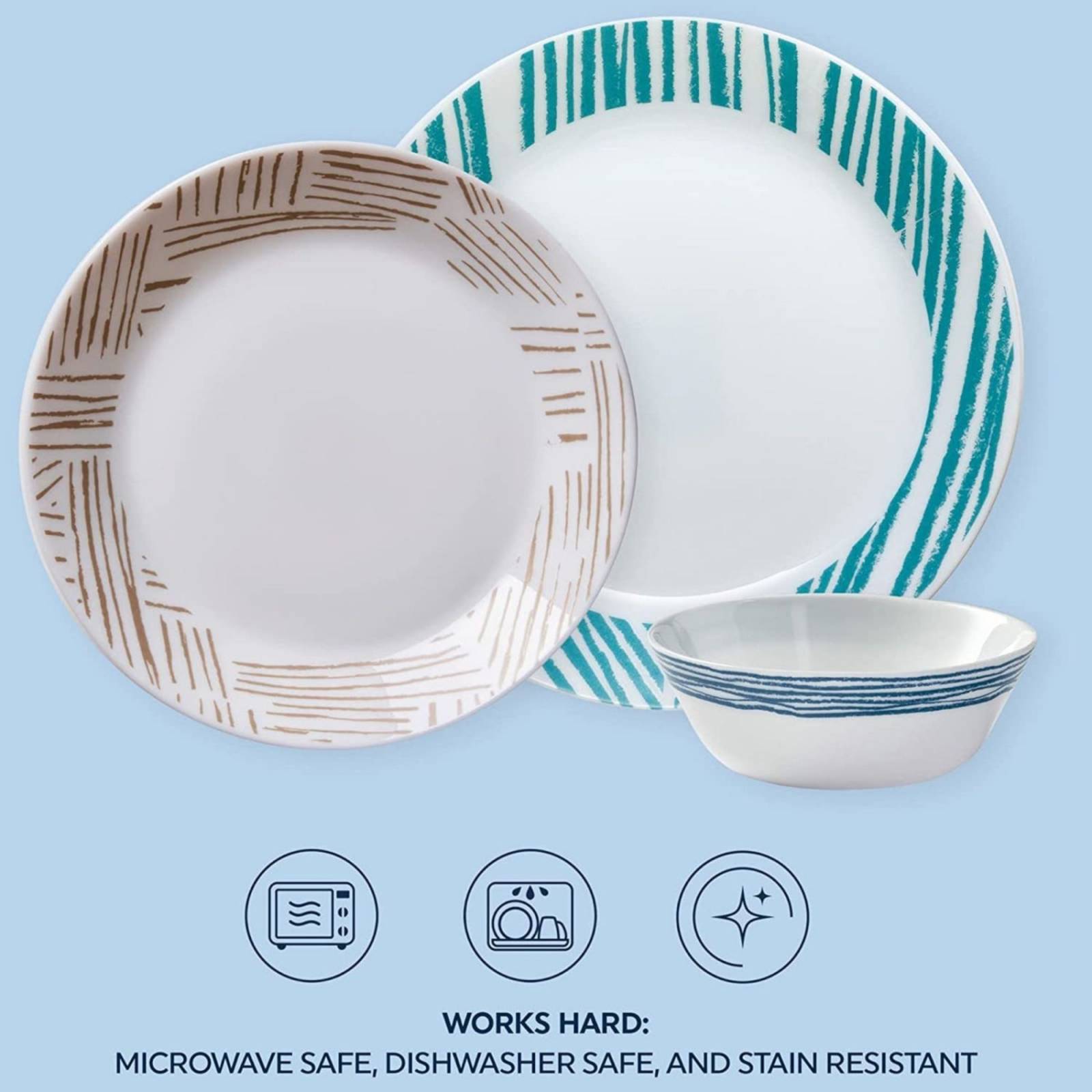 Set Vajilla Corelle Expressions 12 Piezas