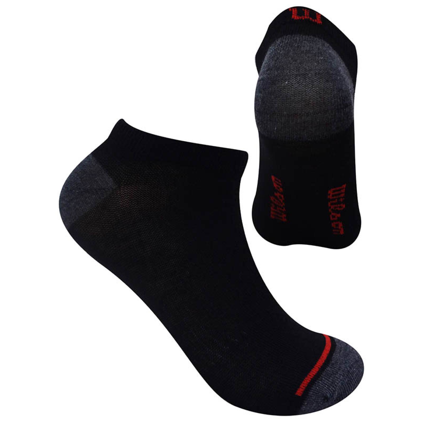 PAQUETE CALCETINES TIN CABALLERO WILSON SIN FELPA 22 PARES NEGRO PUNTA Y TALÓN UNITALLA(25cm-29cm)