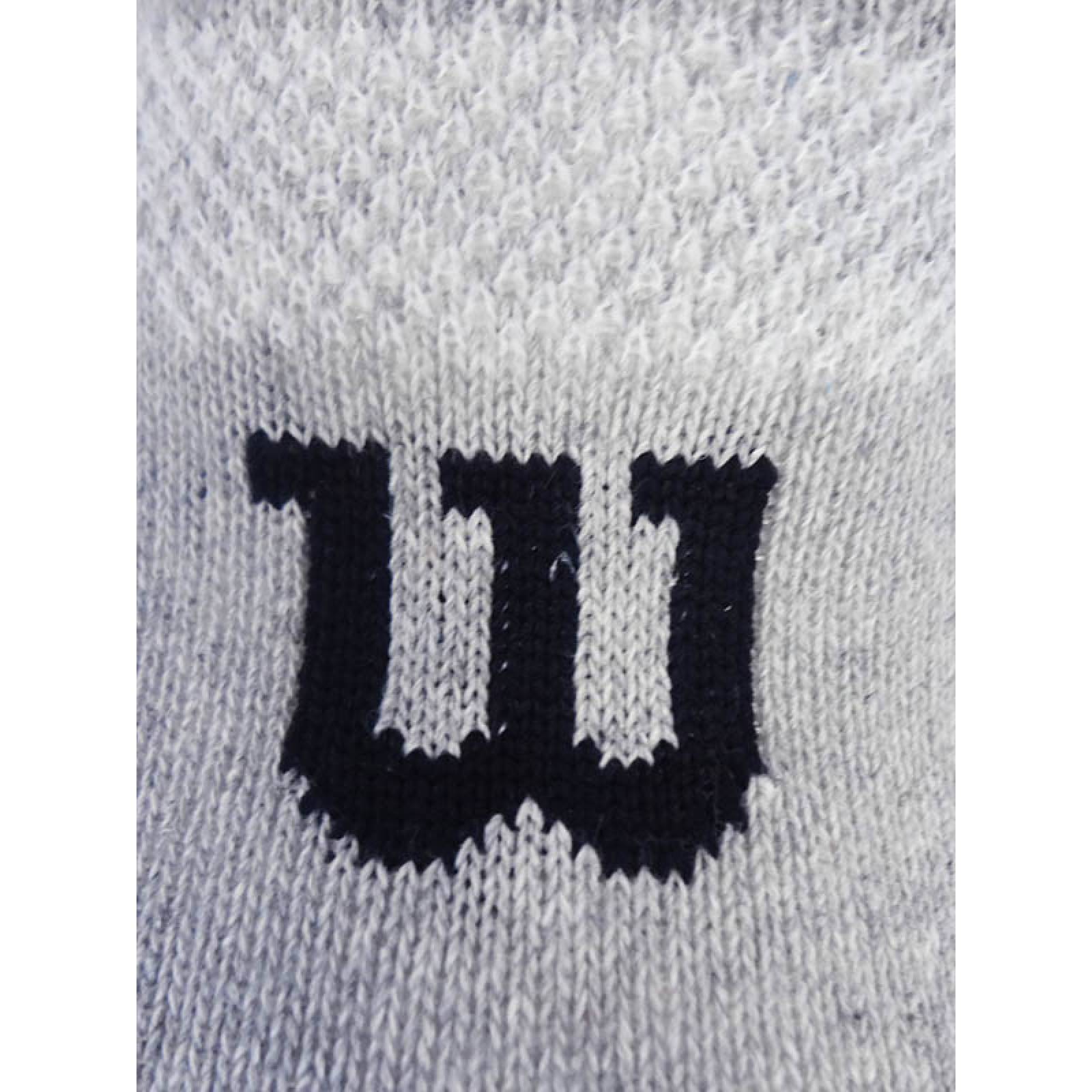 PAQUETE CALCETINES TIN CABALLERO WILSON FELPA 22 PARES BLANCO VIVOS NEGRO UNITALLA(25cm-29cm)