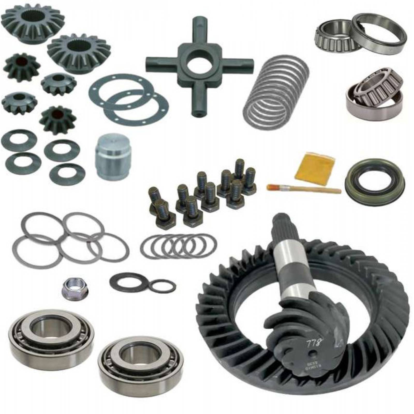 CORONA PIÑON PASO 8/39 CON 4 BALEROS UN JUEGO DE SATELITES Y LAINAS DE AJUSTE PARA  NISSAN URVAN 2.5L 08-12