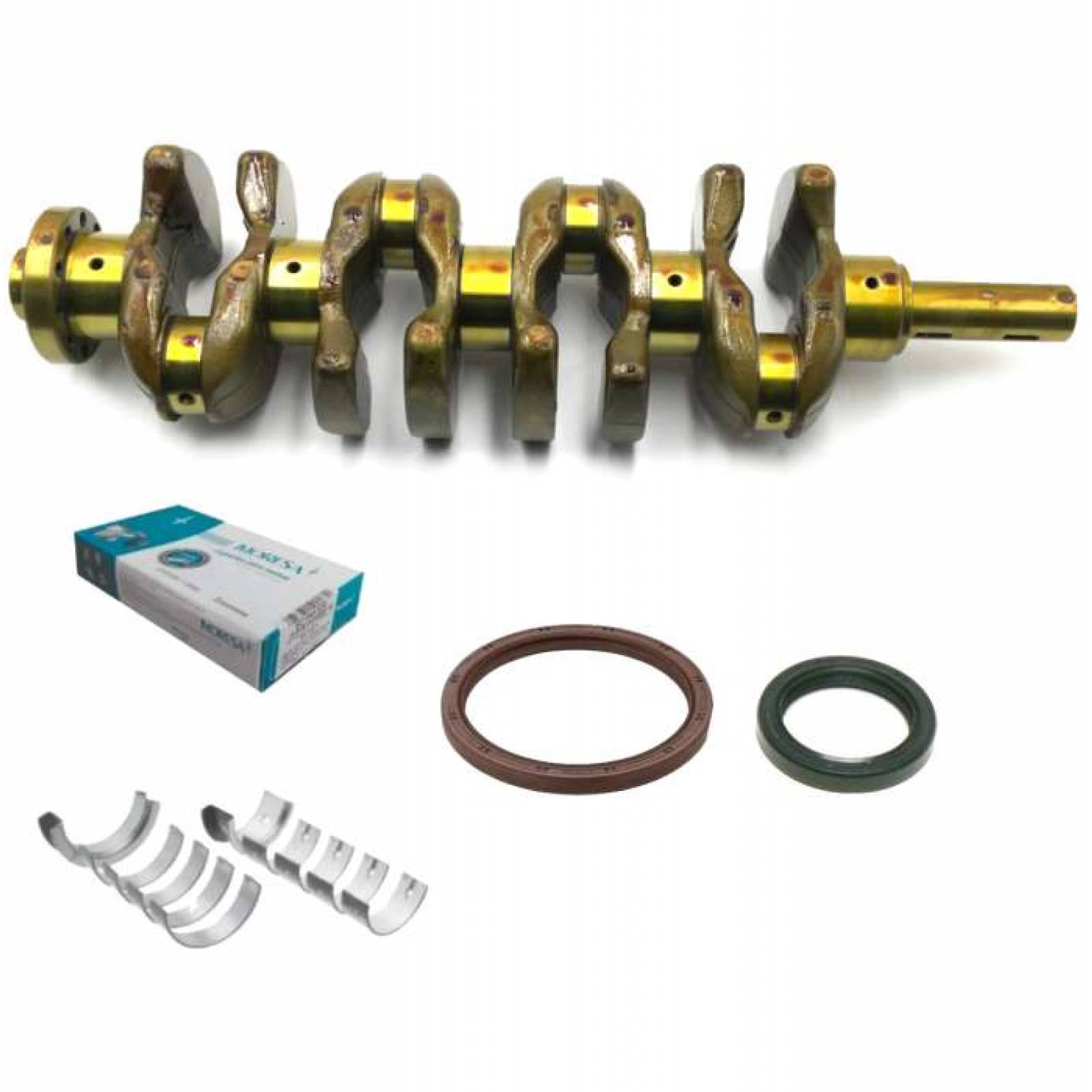 CIGÜEÑAL EN ESTANDAR, METALES DE CENTRO MORESA EN STD Y RETEN DE CIGÜEÑAL PARA TOYOTA TACOMA 2.7L 05-15