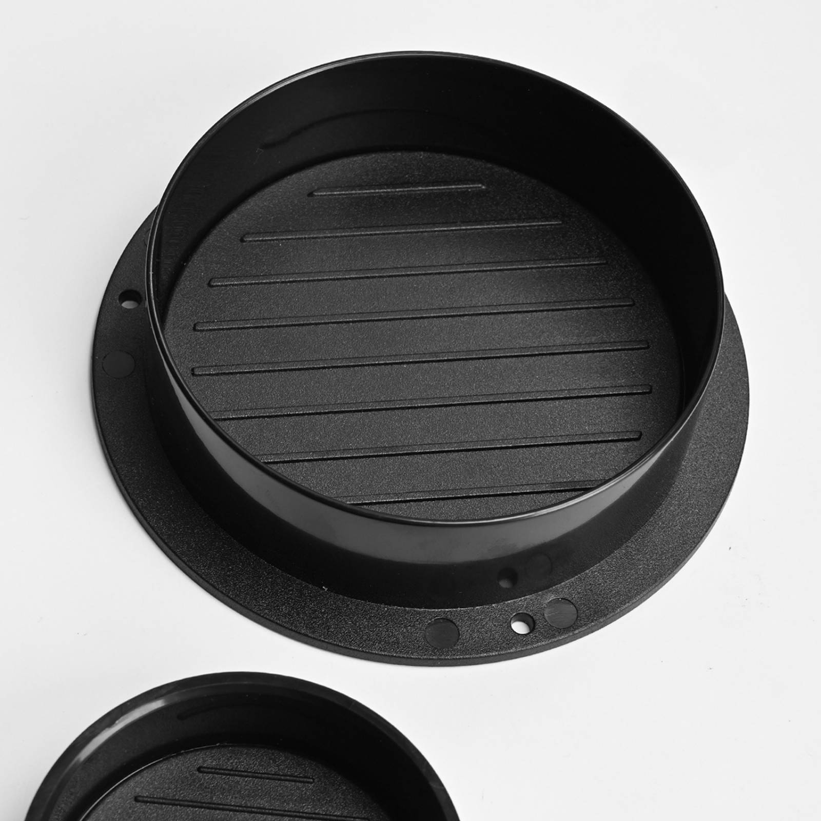 Prensa para Hamburguesas Hiperware 3 en 1 Antiadherente Color Negro