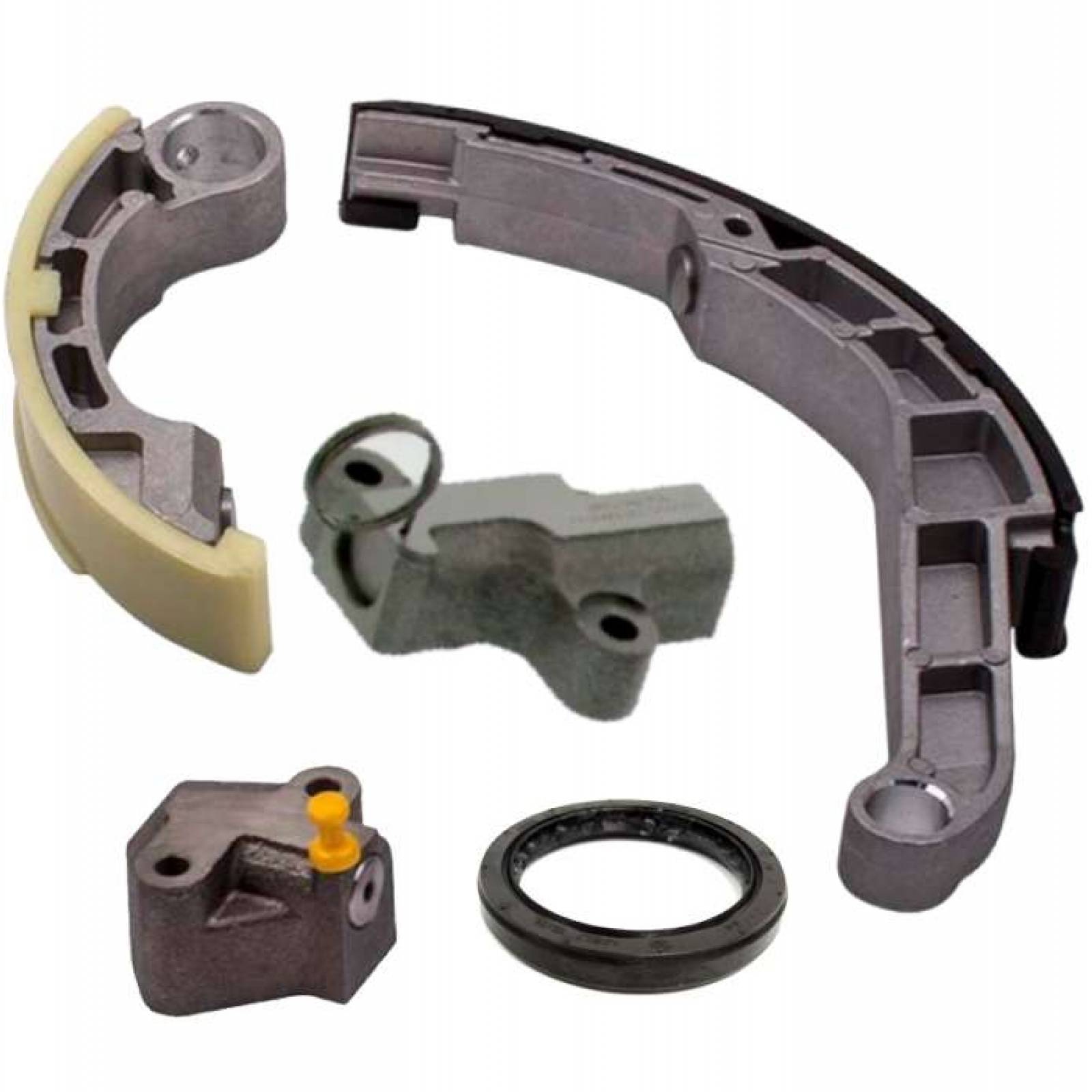 KIT DE DISTRIBUCION CADENA DOBLE PARA NISSAN PICKUP NP300 2.5L DIESEL 09-14 MOTOR YD25DDTI 16 PIEZAS